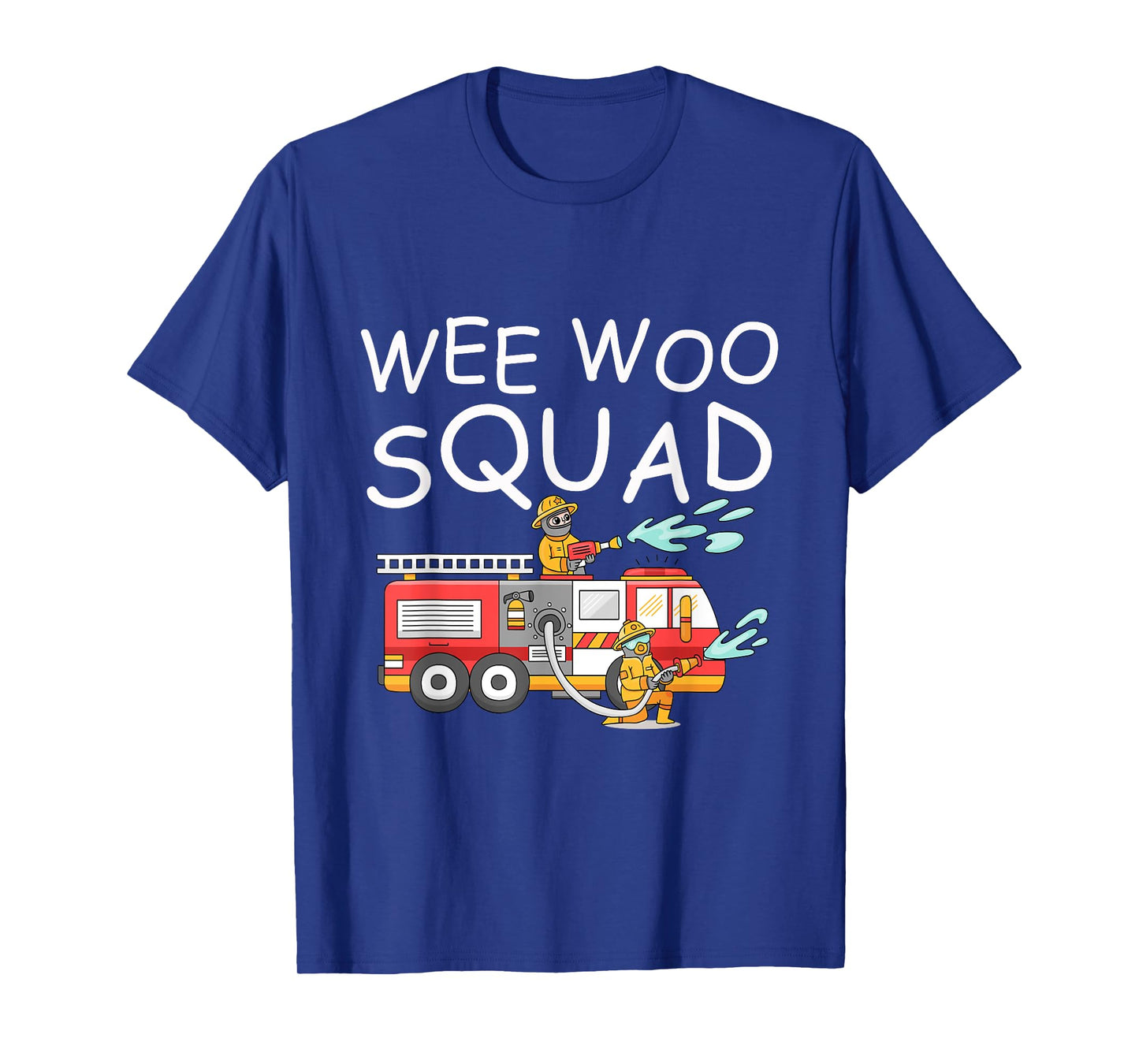 Wee Woo Squad Fire Truck for Kids and Adults T-Shirt T-Shirt