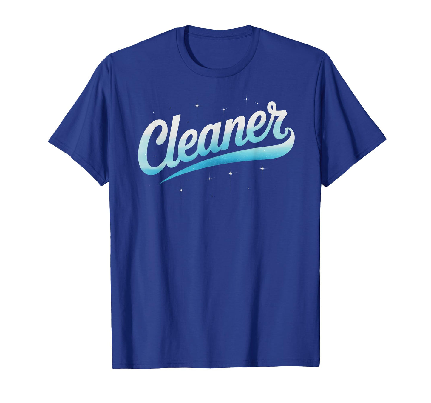 Funny Cleaner Housekeeping Pet Owner Squad Clean Sweep Lady T-Shirt