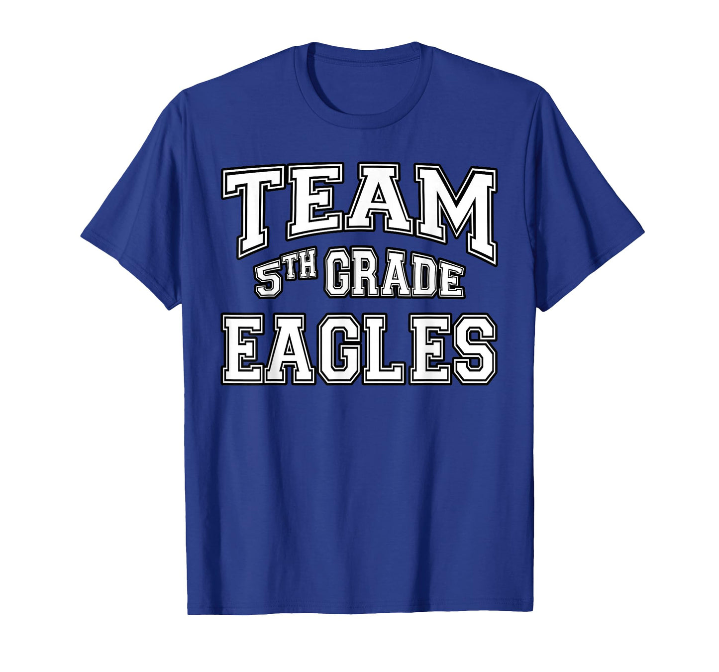 Team 5th Fifth Grade Eagles Student Back To School T-Shirt