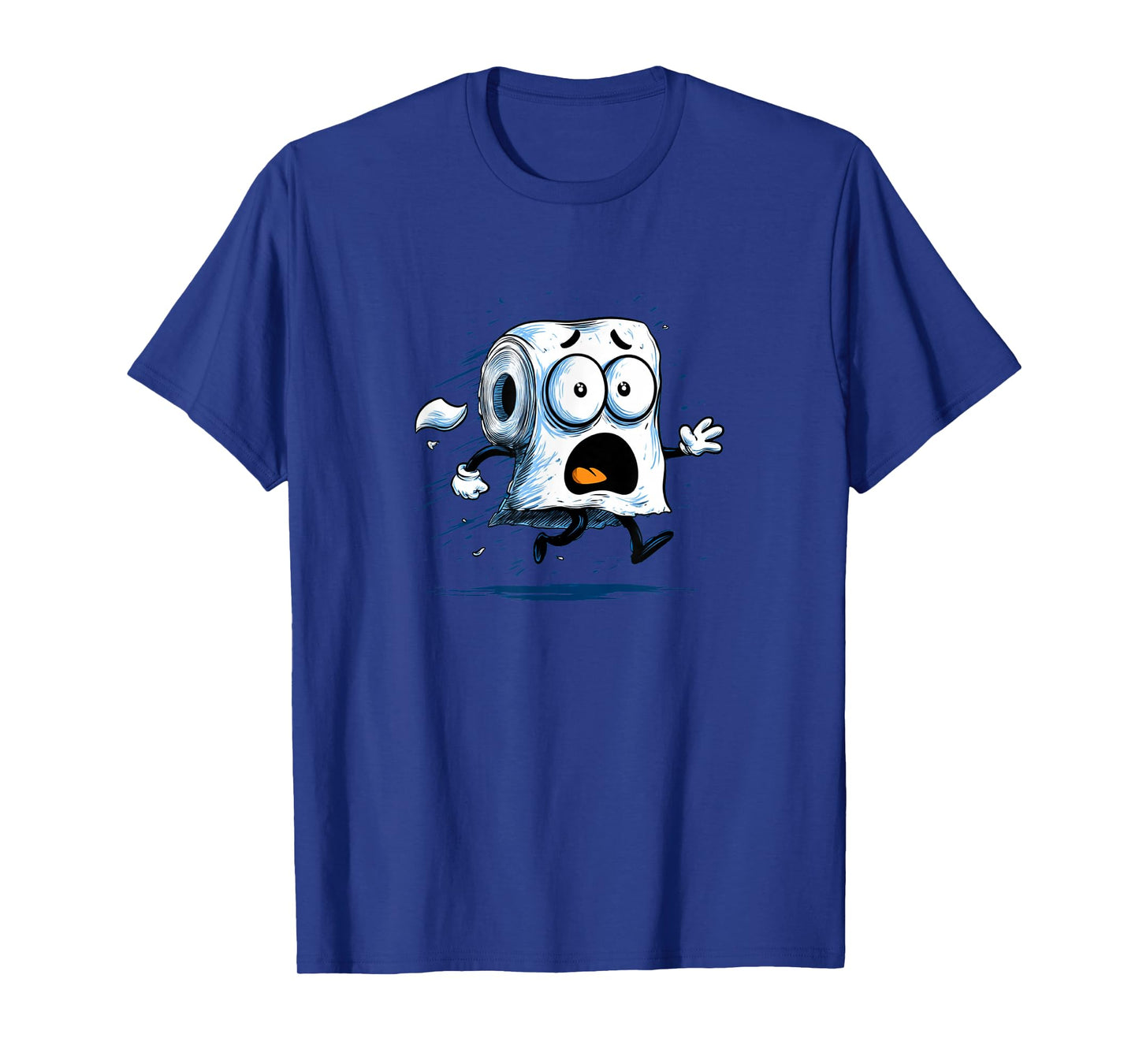 Funny Fearful Toilet Paper Costume for Boys and Girls T-Shirt