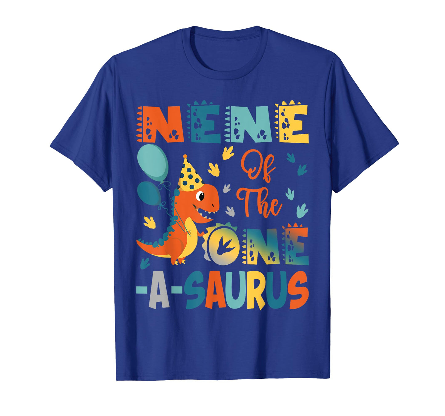 Nene Of The One-A-Saurus 2Nd Birthday Dinosaur Party T-Shirt