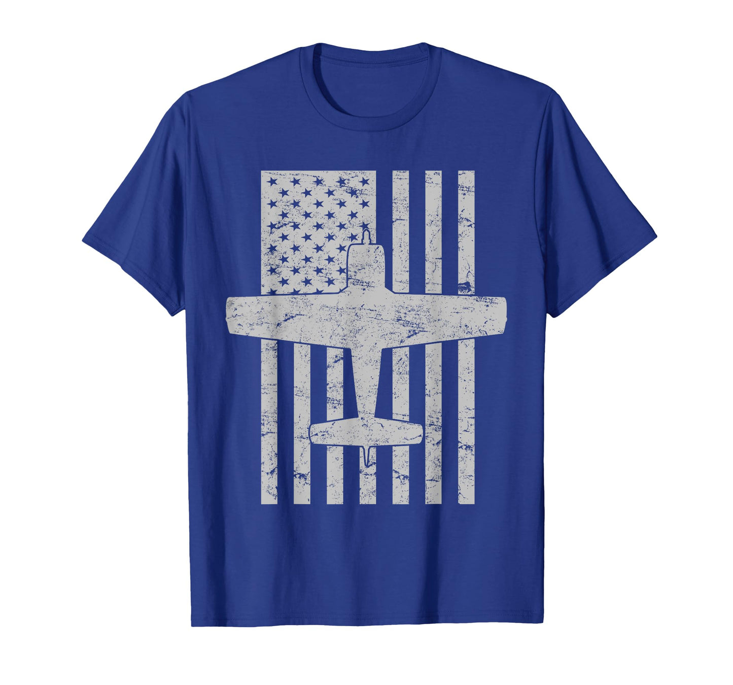 T-28 Trojan Airplane Patriotic Vintage Flag Pilot T-Shirt