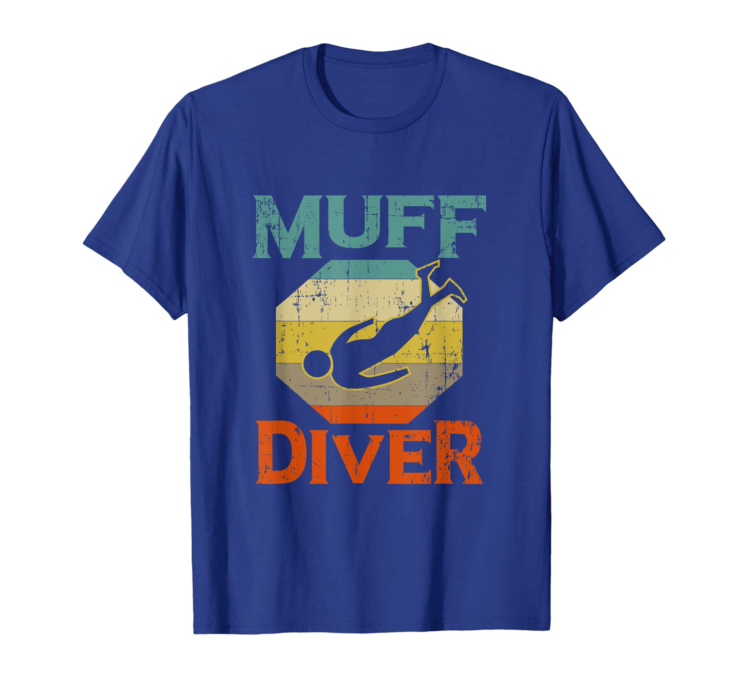 Funny Muff Diver Diving Instructor Gift Scuba Diver T-Shirt