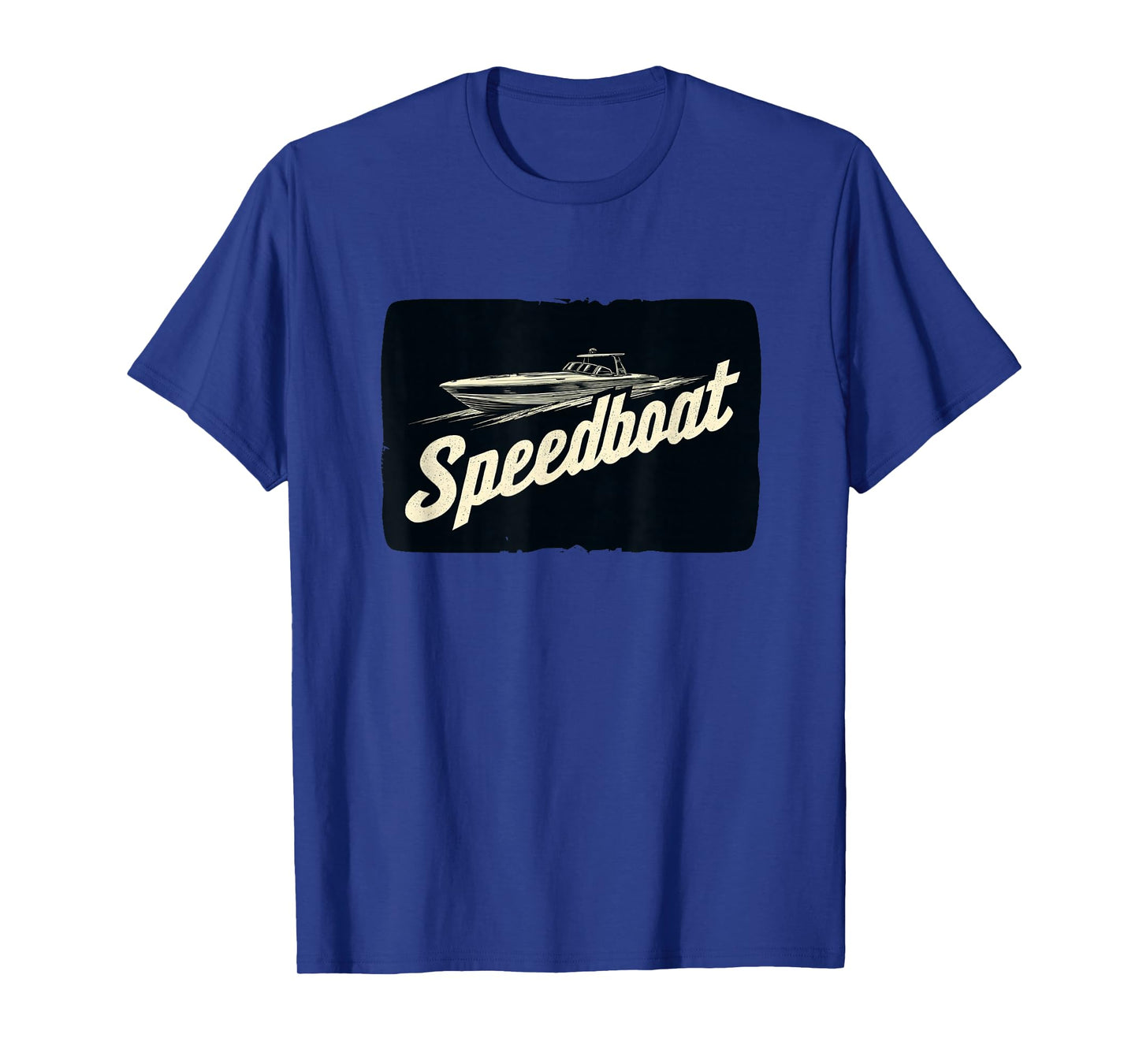 Simple Speedboat Graphic for a Cool Look T-Shirt