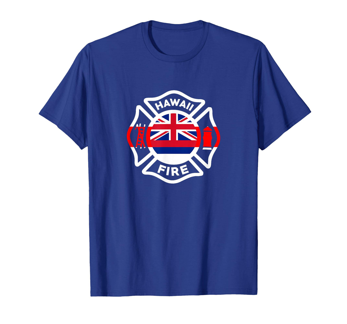 Hawaii Fire Rescue Department Firefighters Uniform Duty T-Shirt