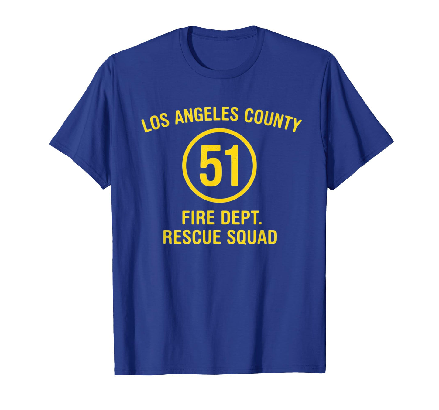 Emergency Squad Truck Side 51 Rescue Hero T-Shirt