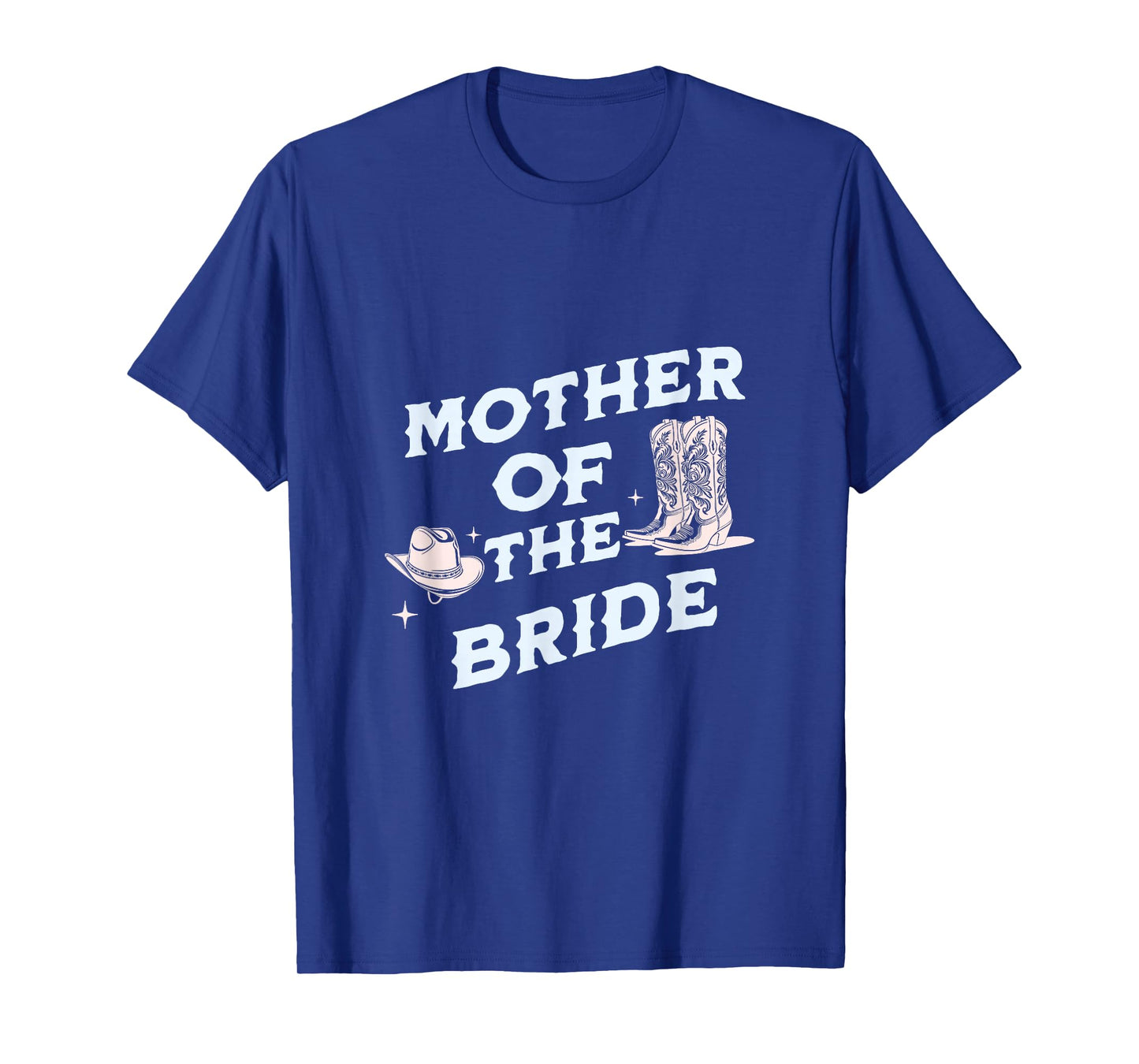 Rustic Western Mother of the Bride Cowboy boot tee T-Shirt