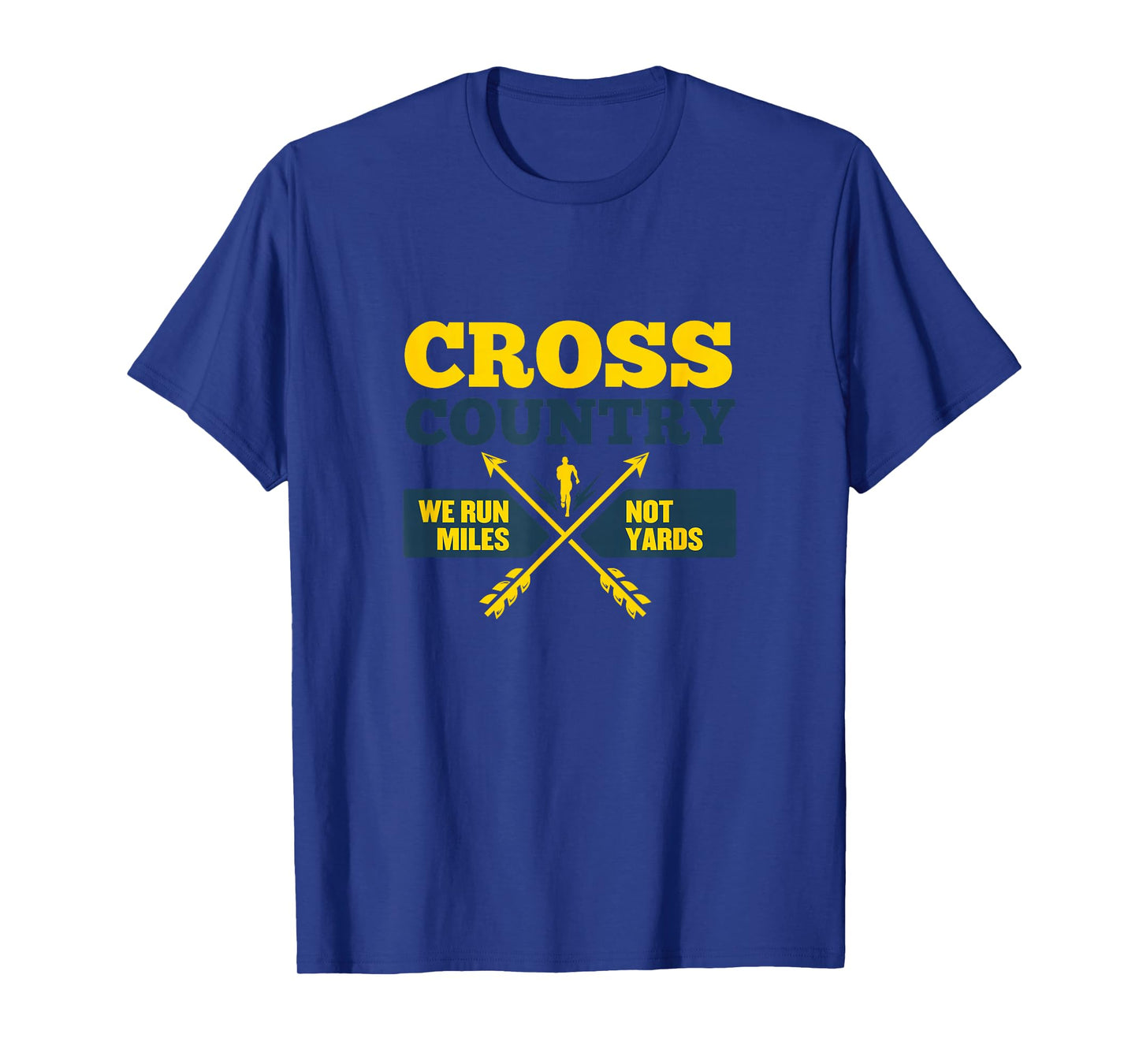 Funny XC Cross Country Coach Gift We Run Miles Men Women T-Shirt
