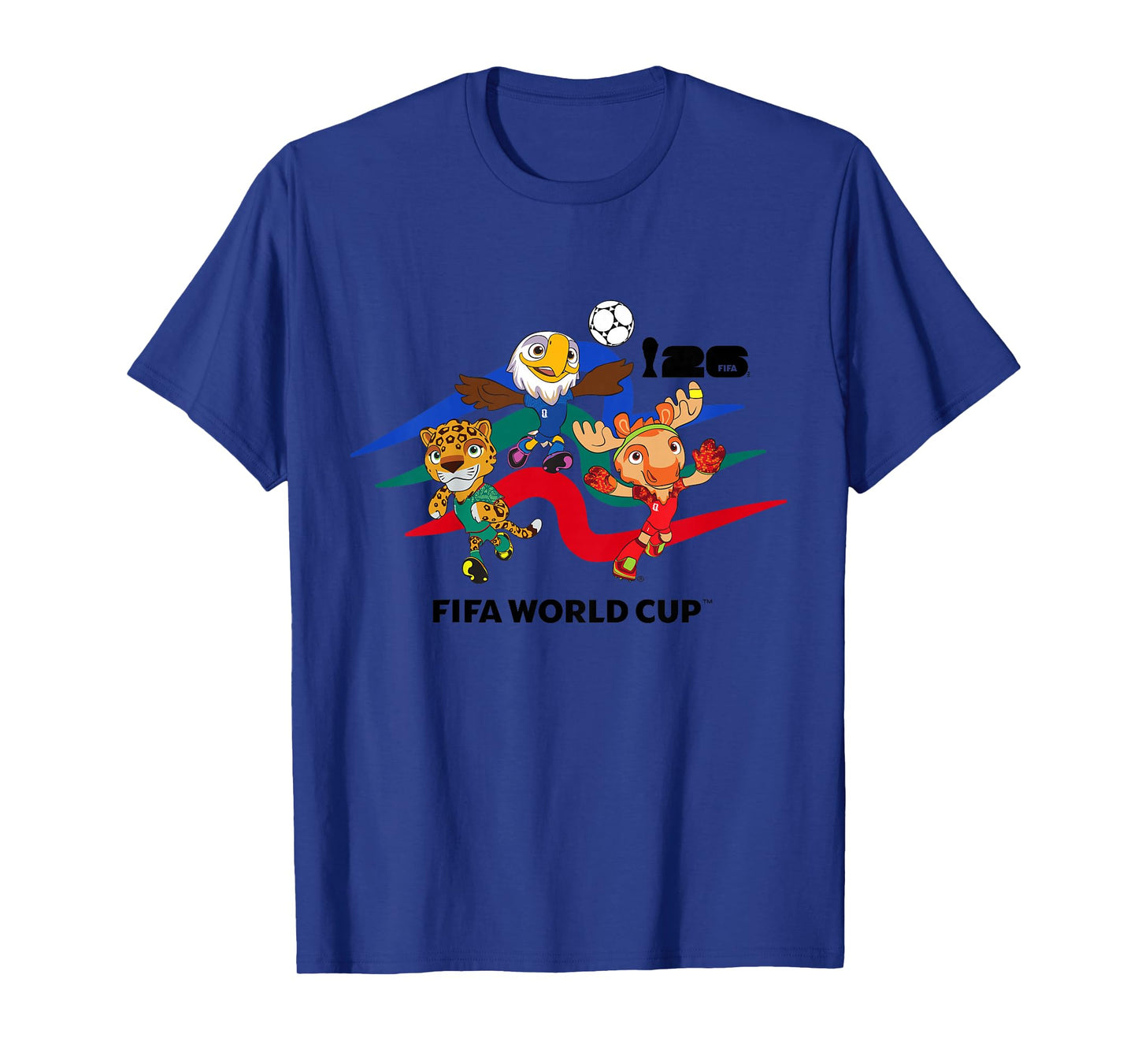 Kids FIFA World CUP26 Host Country Mascots Action T-Shirt