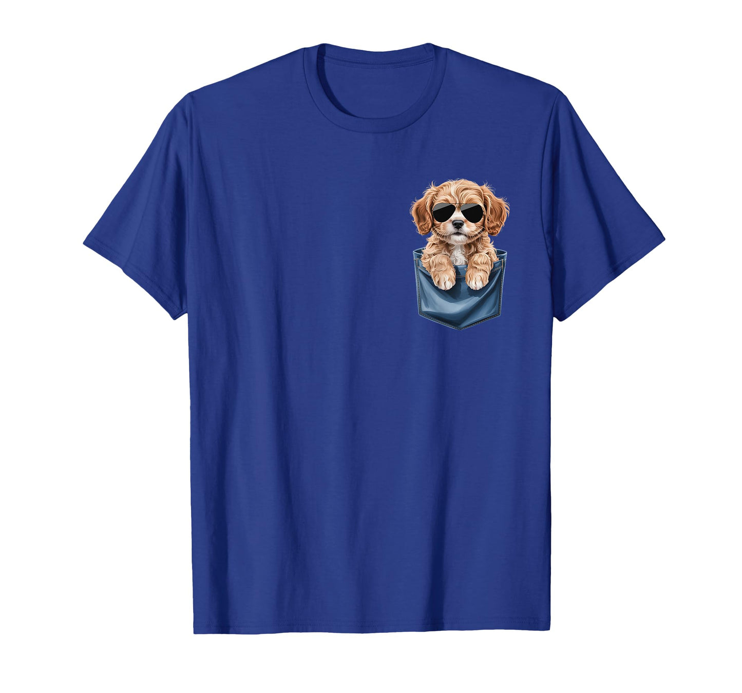 Cute Pocket Cavapoo Lover Doodle Dog Mom T-Shirt