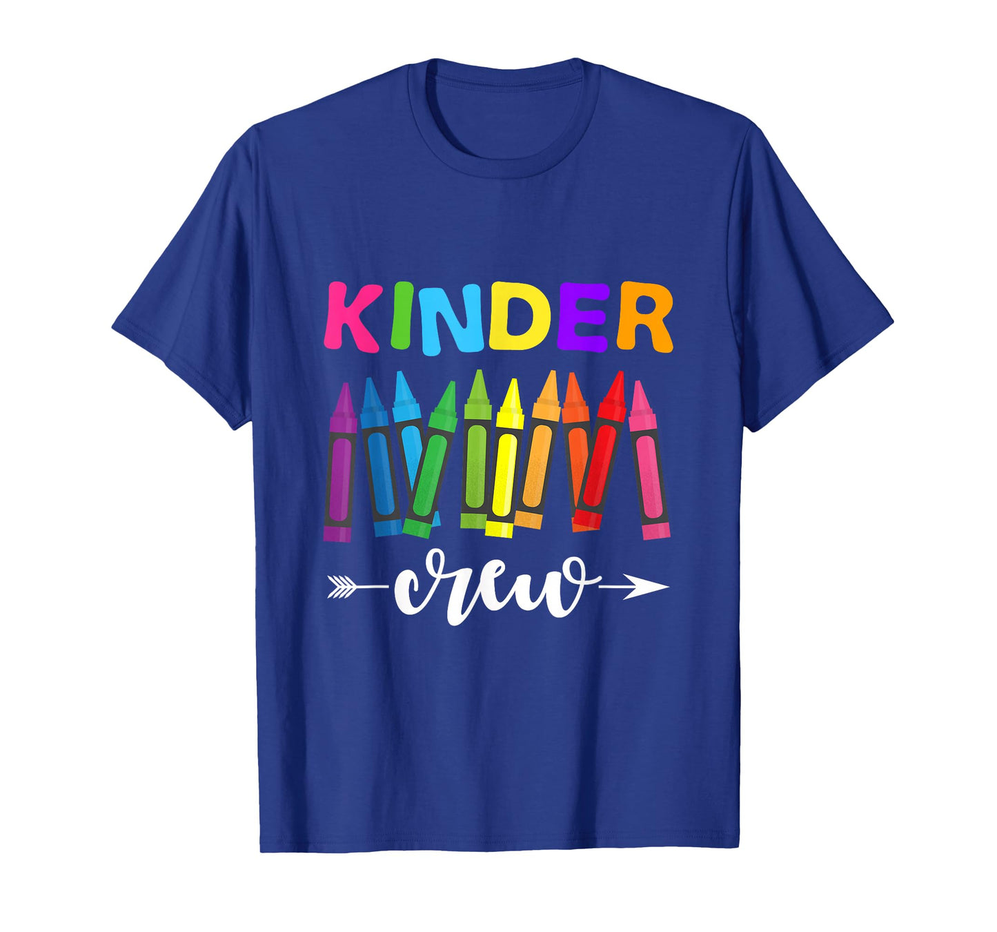 Kinder Crew Kindergarten Teacher T-Shirt 1st Day of School T-Shirt