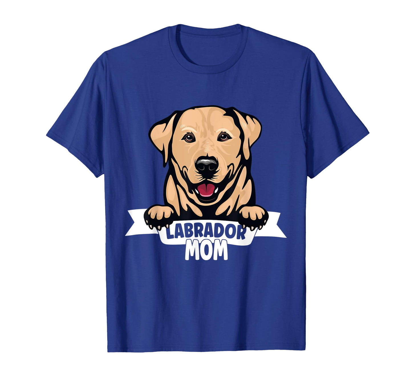 Labrador Mom blonde Lab yellow Labrador Retriever T-Shirt