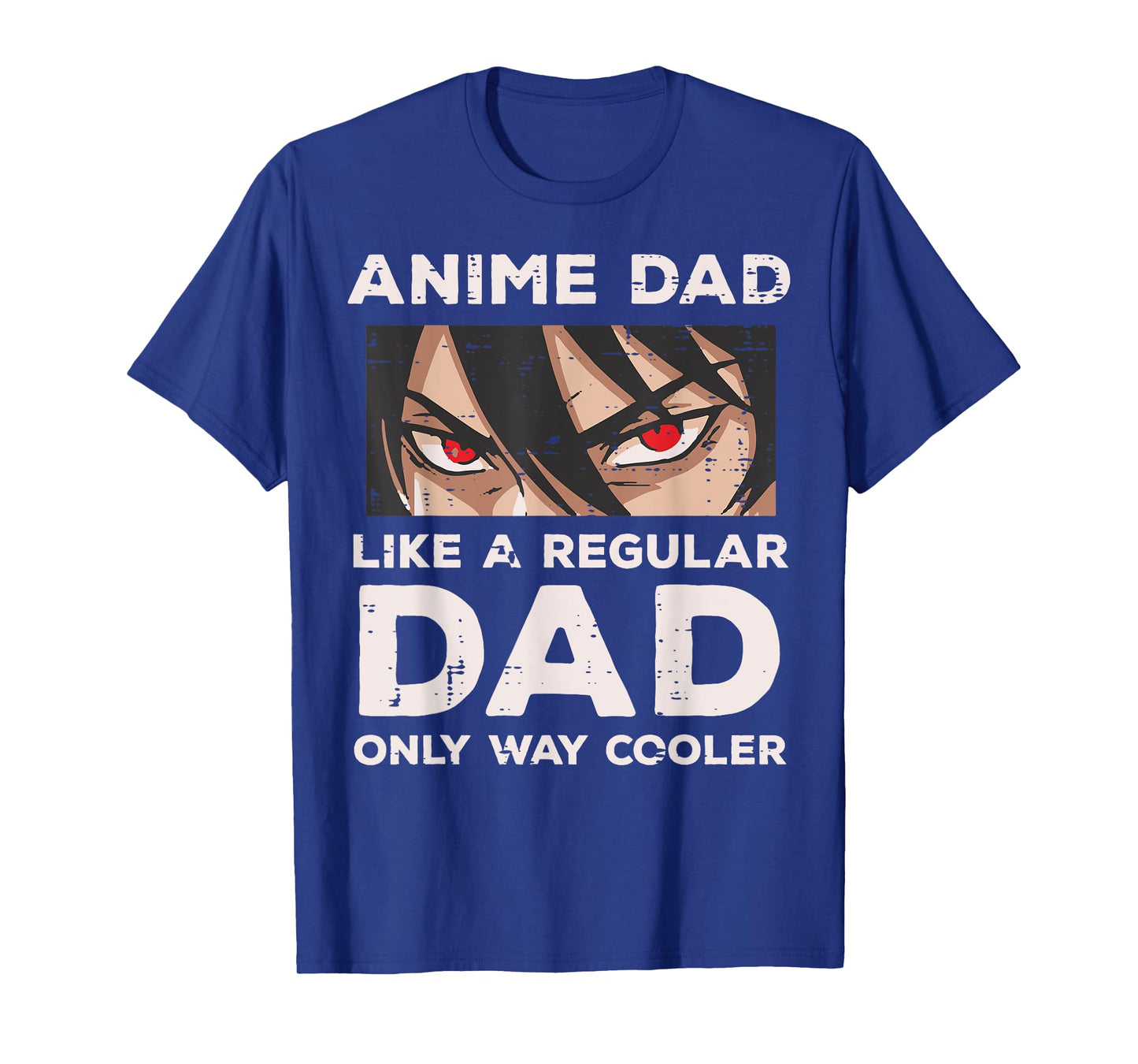 Anime Dad Like Regular Cooler Funny Fathers Day Daddy Papa T-Shirt