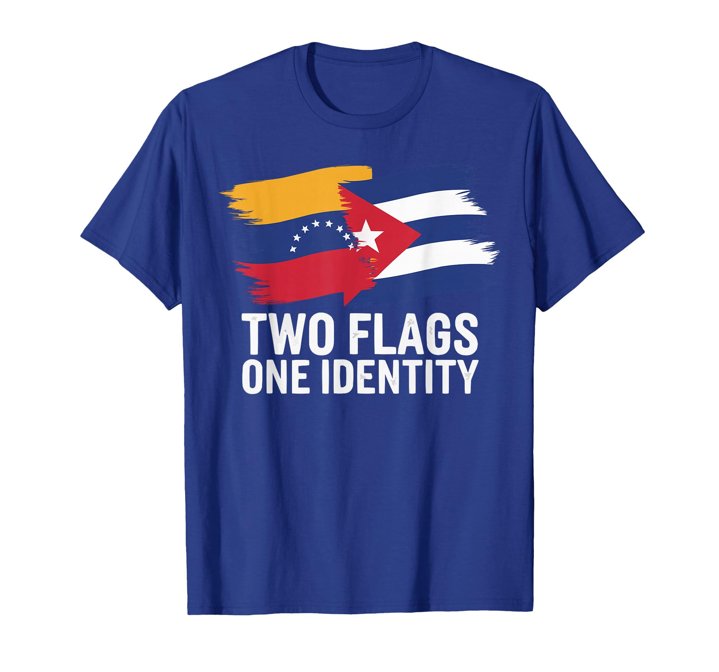 Half Venezuelan Half Cuban Cuba Flag Country Venezuela T-Shirt