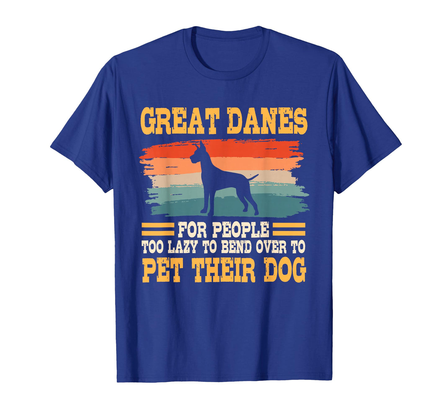 Great Dane Retro Vintage German Mastiff Gentle Dog Lover T-Shirt