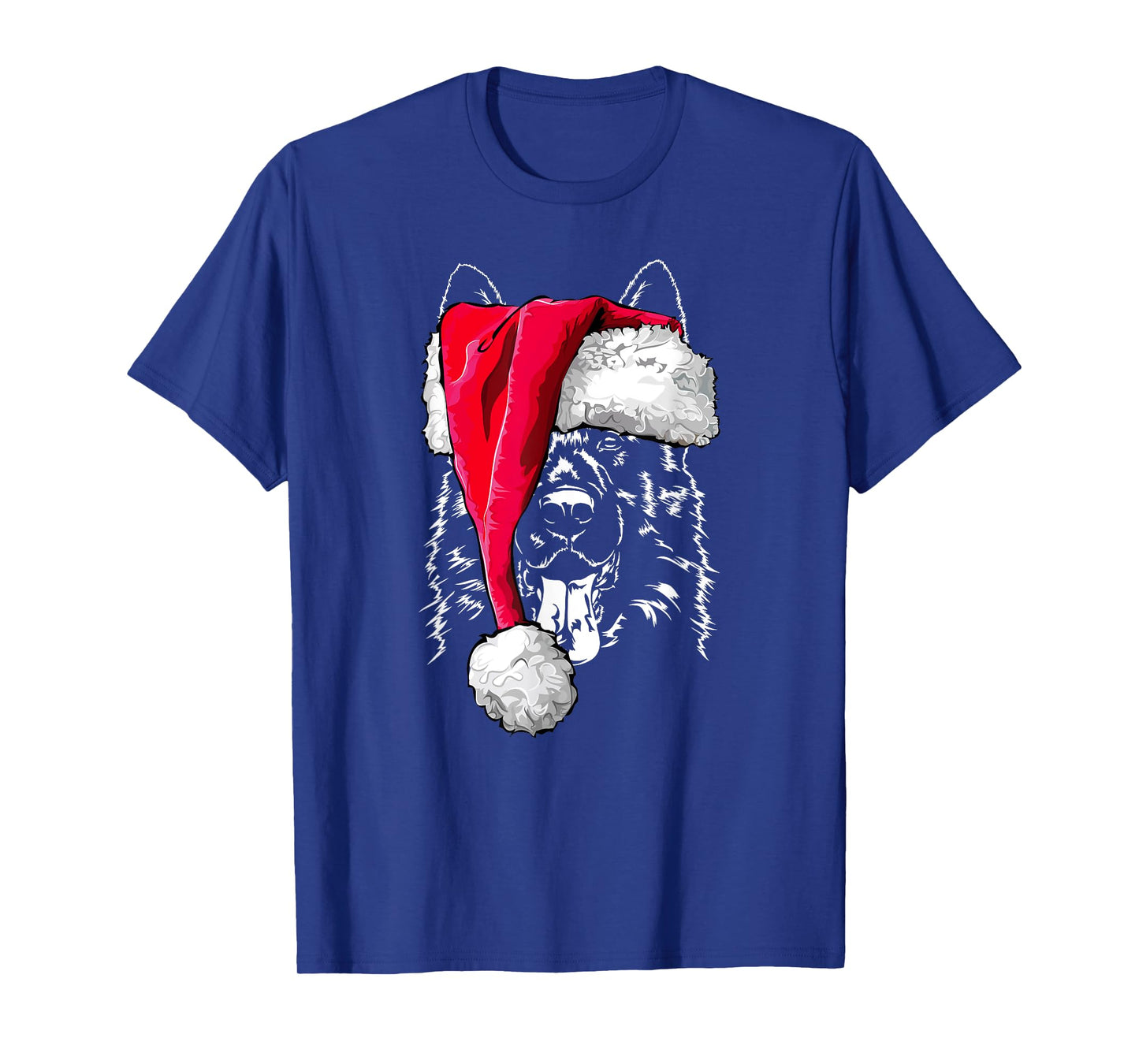 Funny German Shepherd Christmas T Shirt dog shirt tee gift T-Shirt