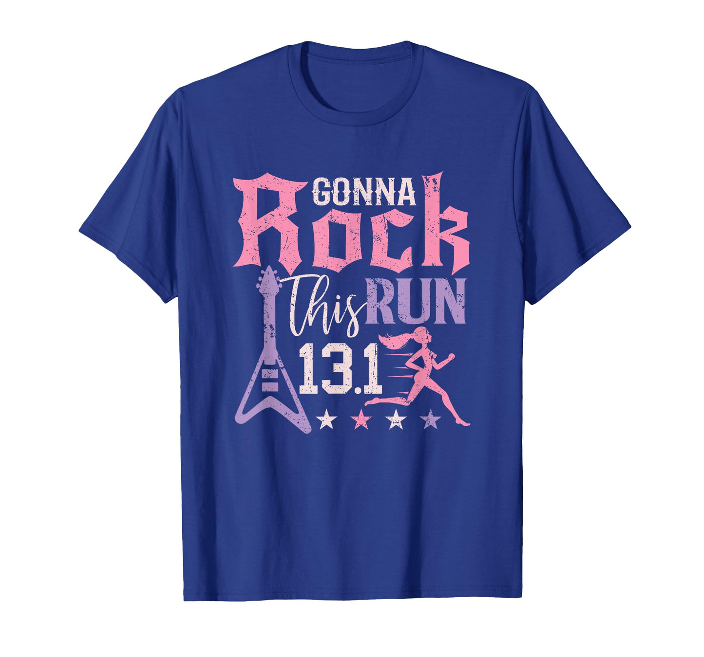13.1 Half Marathon Shirt Women Runner Rock Running Athlete T-Shirt