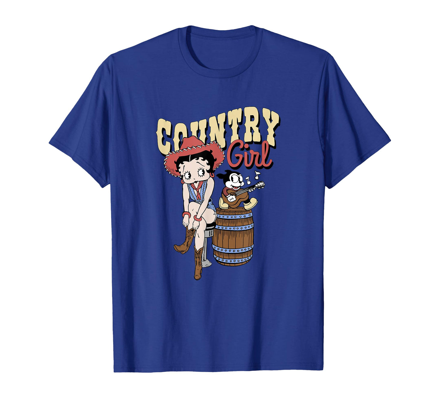 Betty Boop Sassy Country Girl Vintage Betty T-Shirt