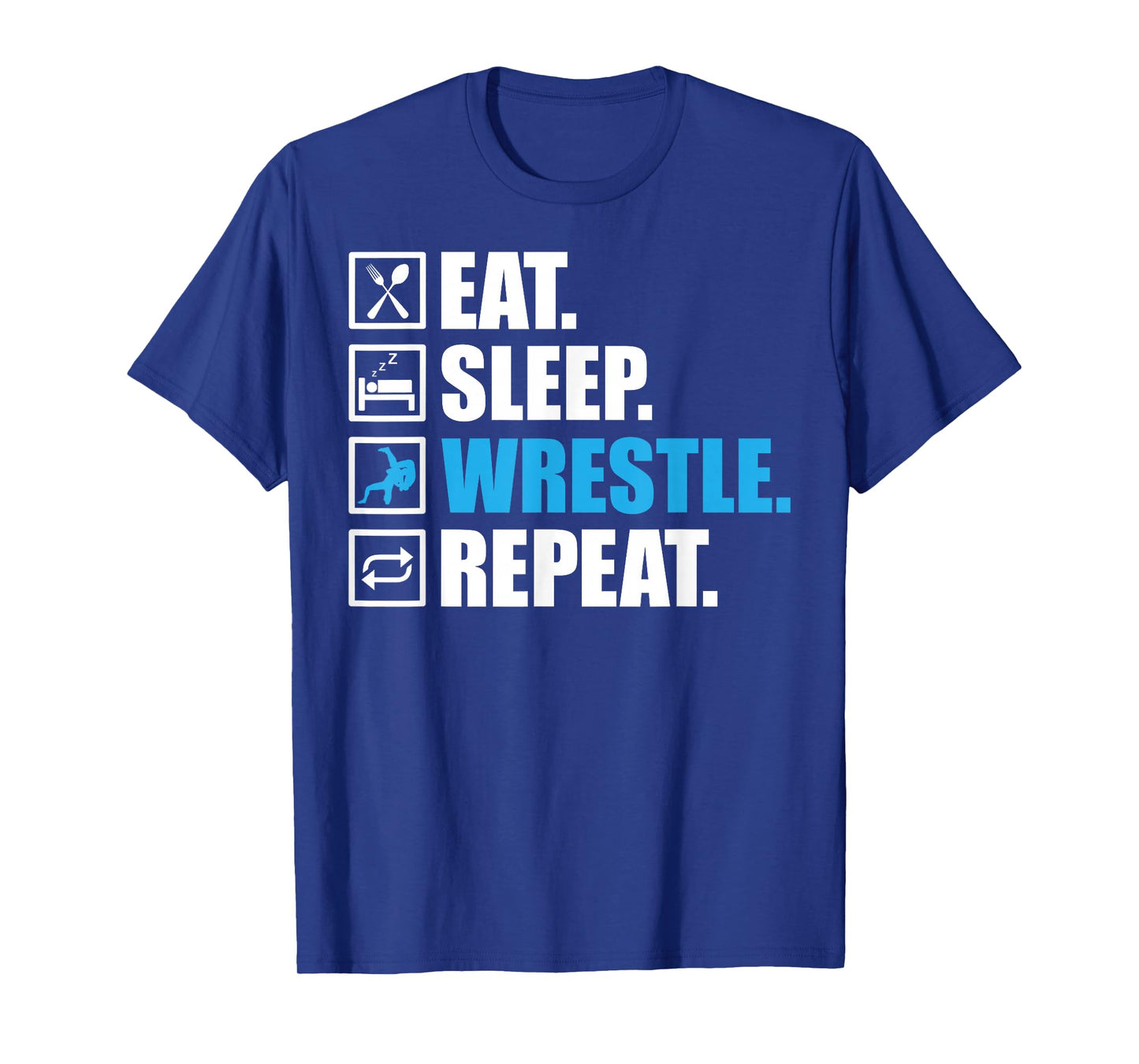 Funny Wrestling Designs for Men Women Wrestle Athlete Fans T-Shirt Small