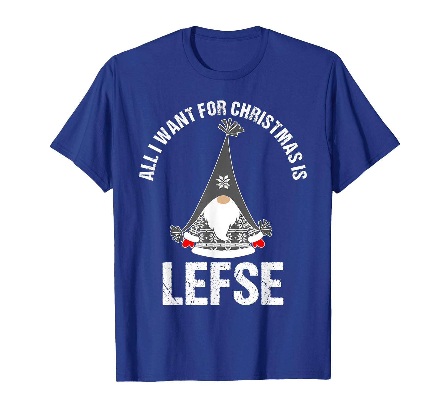 Lefse Christmas Tomte Gnome TShirt Scandinavian Nordic