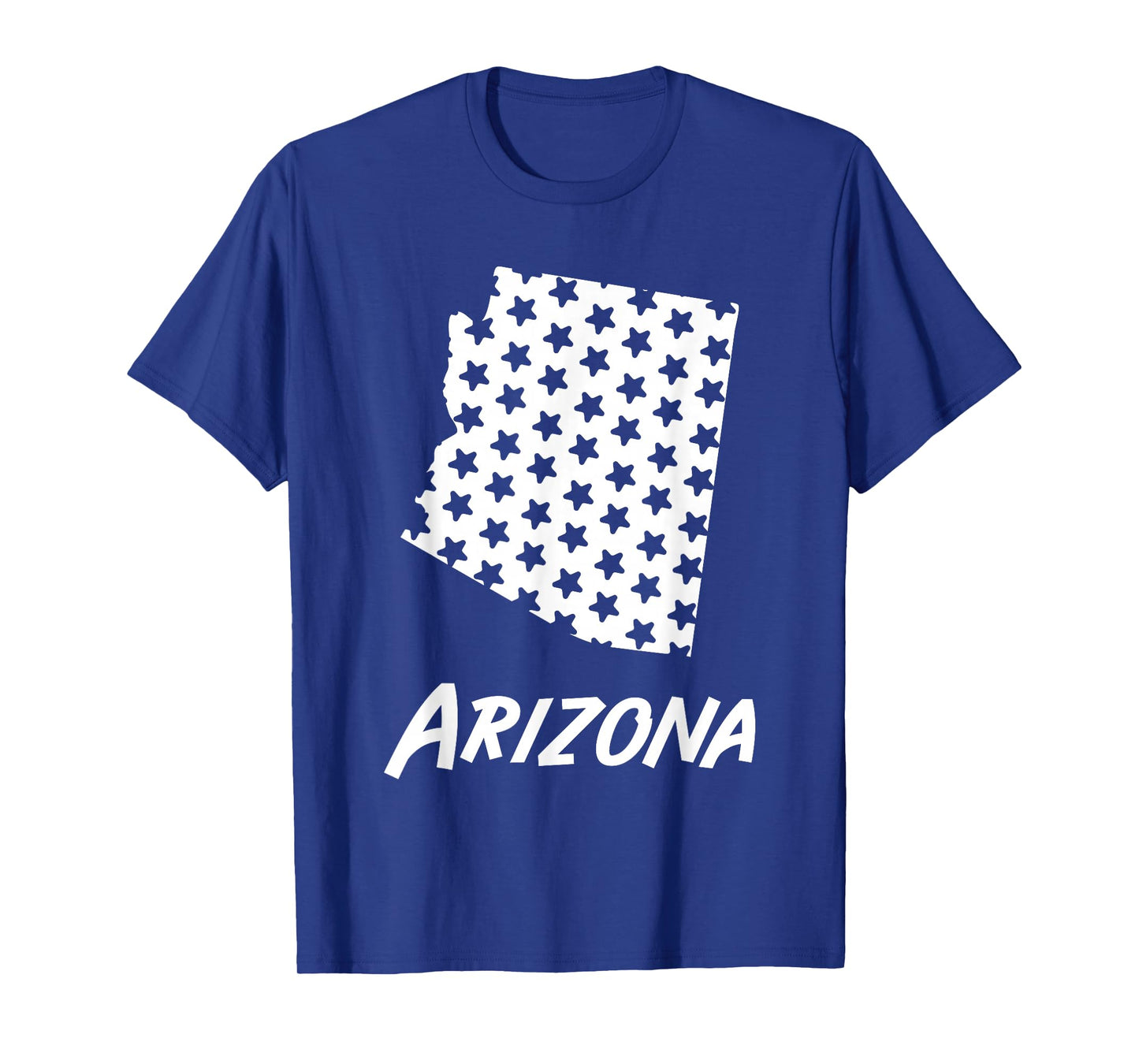 Arizona USA State Outline Stars Vintage Retro Design T-Shirt