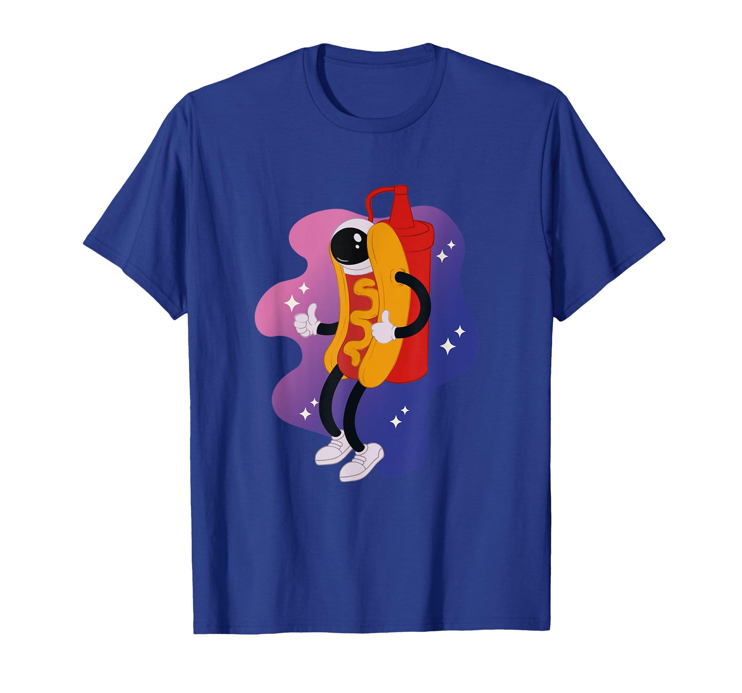Hotdog in space space hot dog astronaut funny galaxy T-Shirt