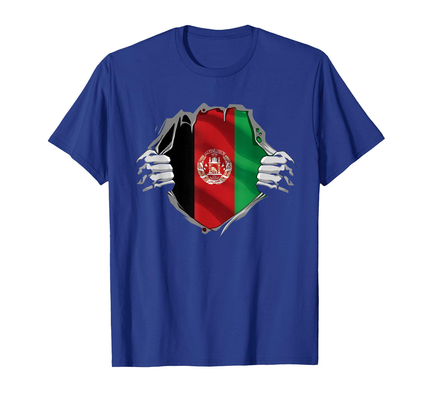 Afghan Tshirt Super Afghanistan Flag Afghani Roots Heritage T-Shirt