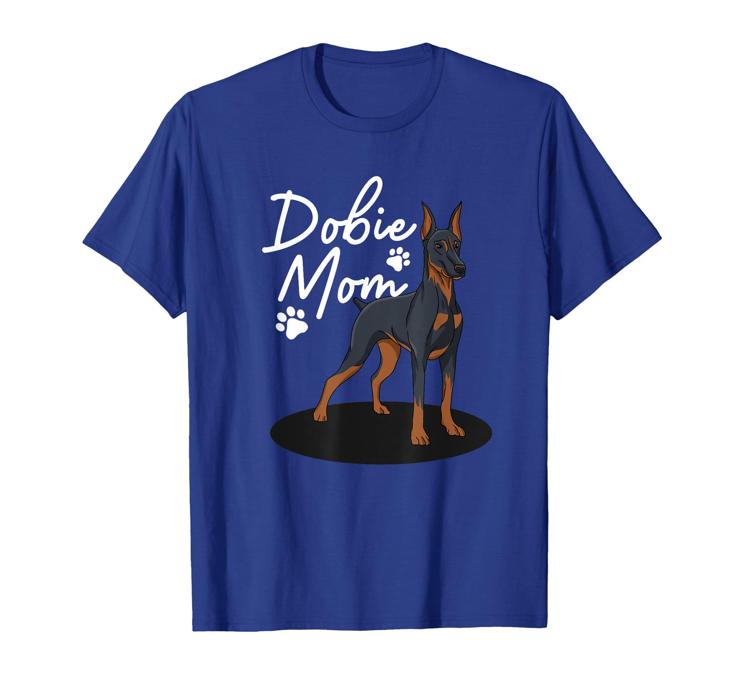 Cool Doberman Mom For Women Girls Mother Doberman Pinscher T-Shirt