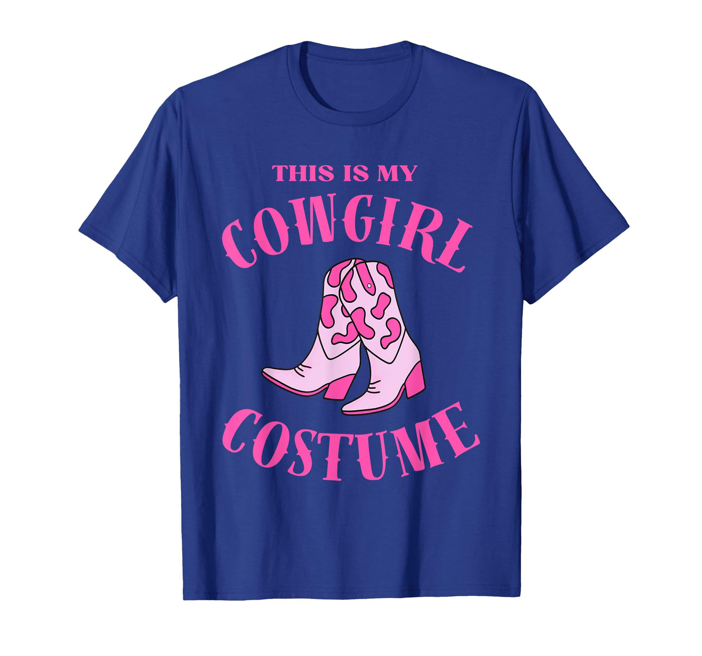 This Is My Cowgirl Costume Women Western Cowboy Rodeo tee T-Shirt