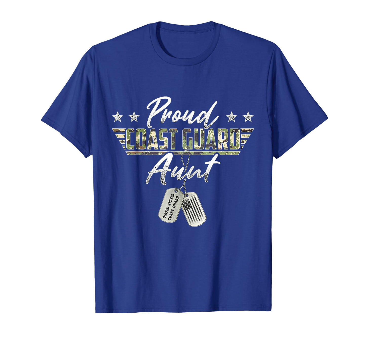 Proud Coast Guard Aunt American Military Gifts T-Shirt