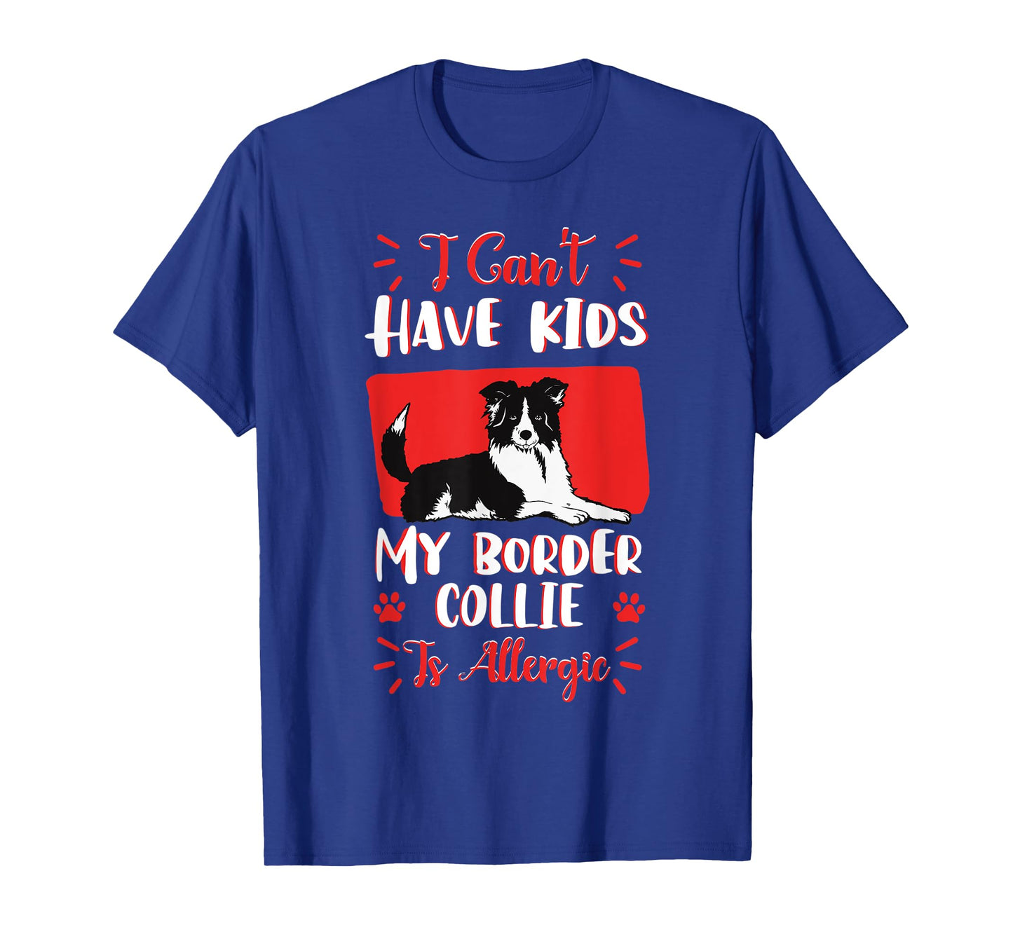 Border Collie Scottish Herding Dog Fur Parent Veterinarian T-Shirt