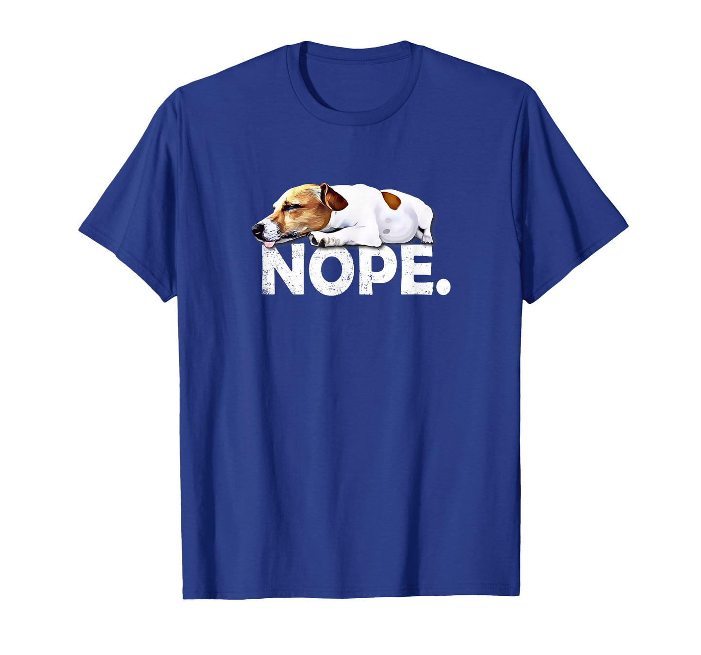 Mens Womens Kids Sleep Nope Dog Lover Jack Russell Terrier T-Shirt