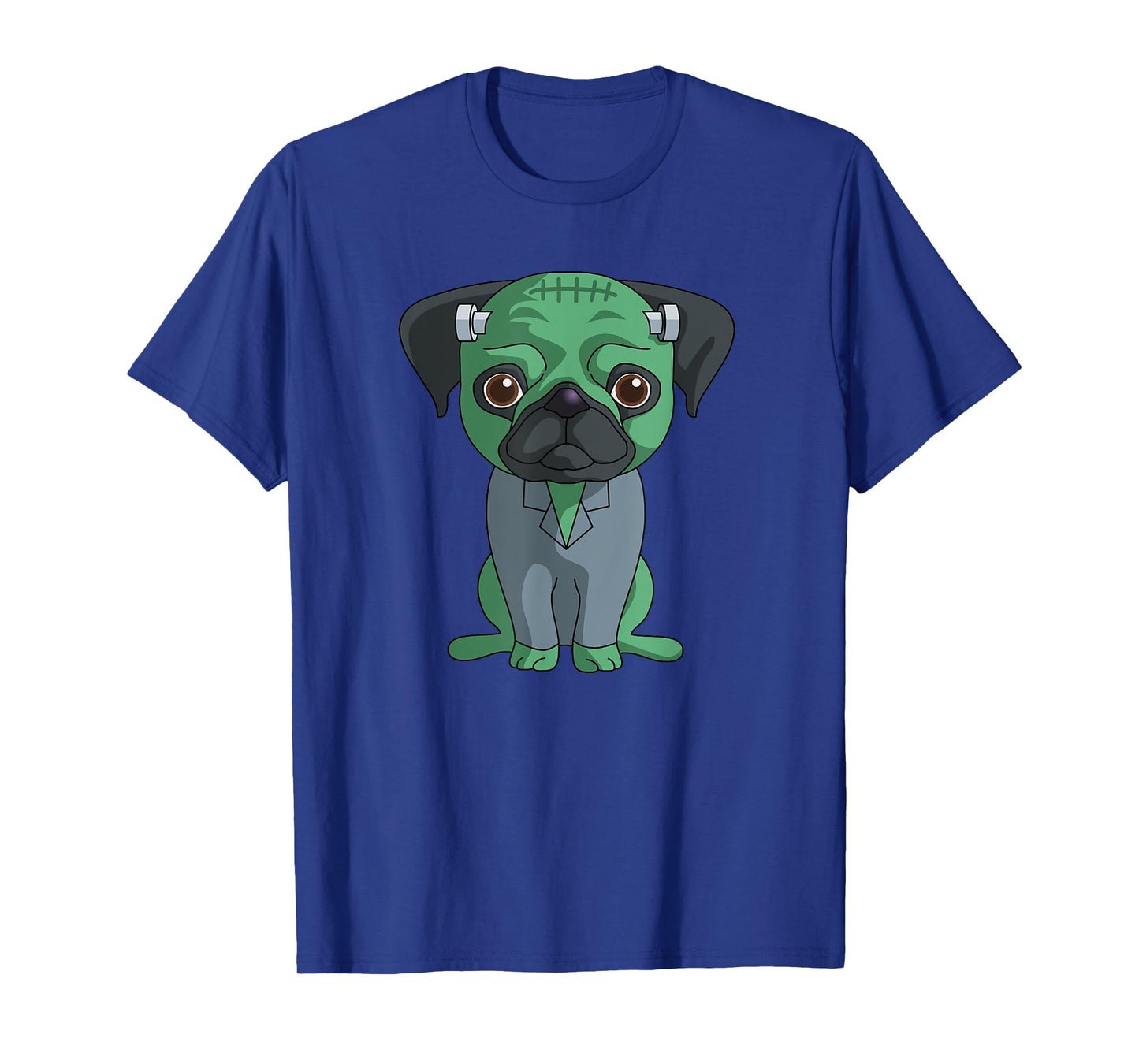 Pug Frankenstein T-Shirt Funny Halloween Gift Shirt T-Shirt