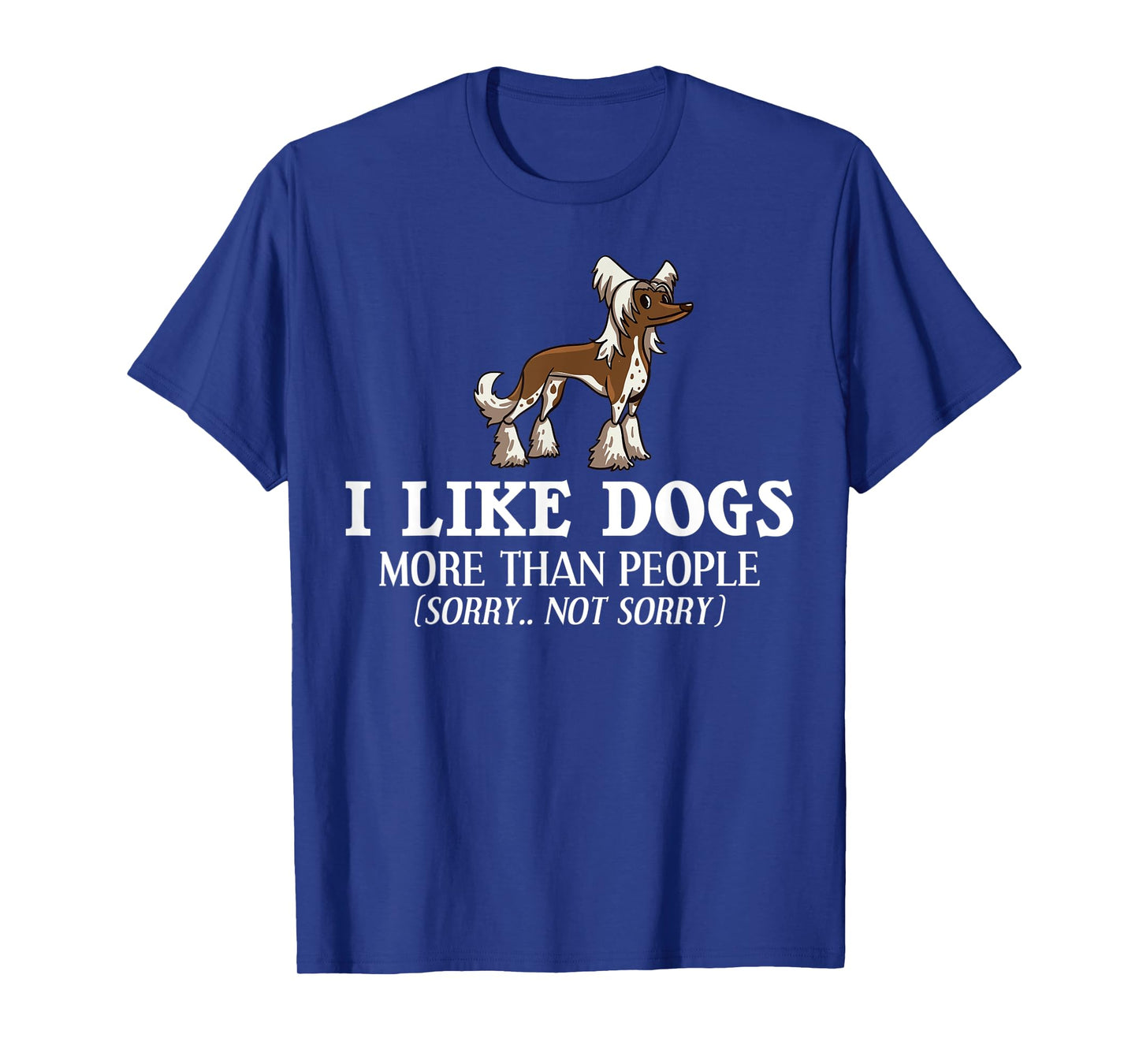 Chinese Crested Powderpuff Dog Gift Puppies Owner Lover T-Shirt