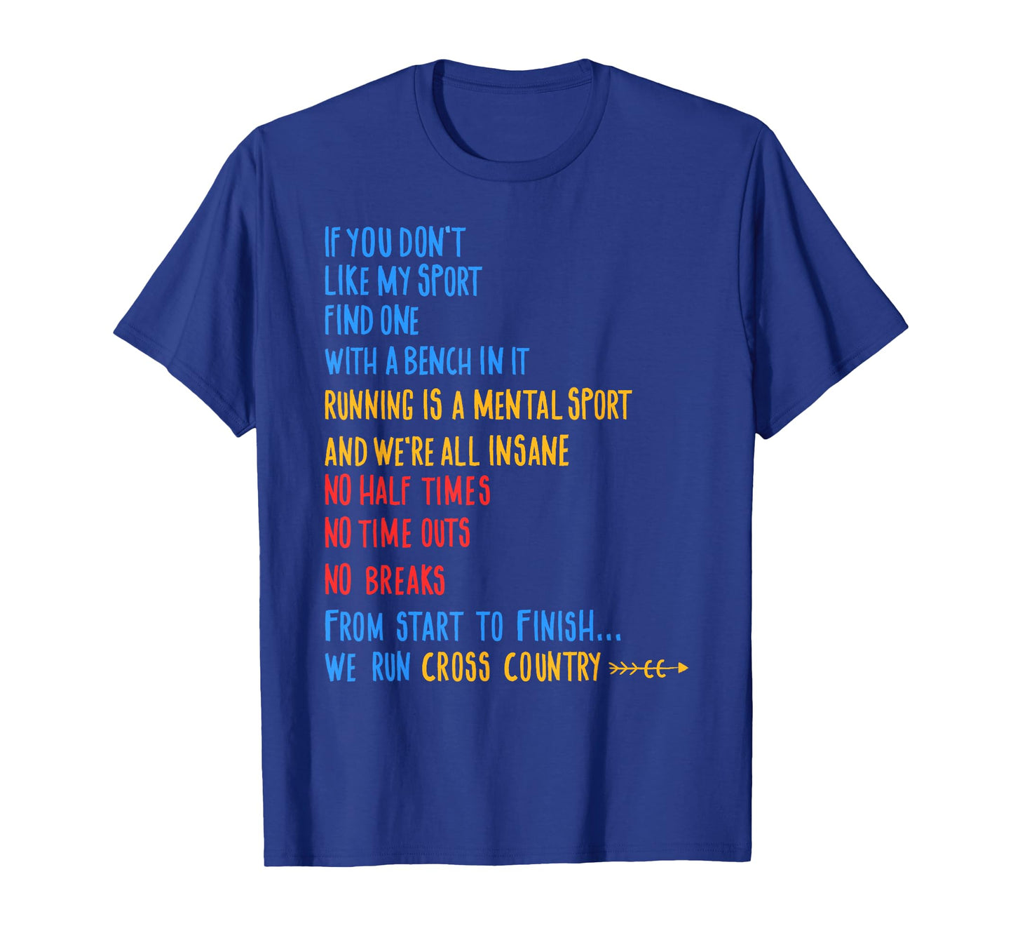We Run Cross Country Running Shirt CC Runner Gift Idea T-Shirt
