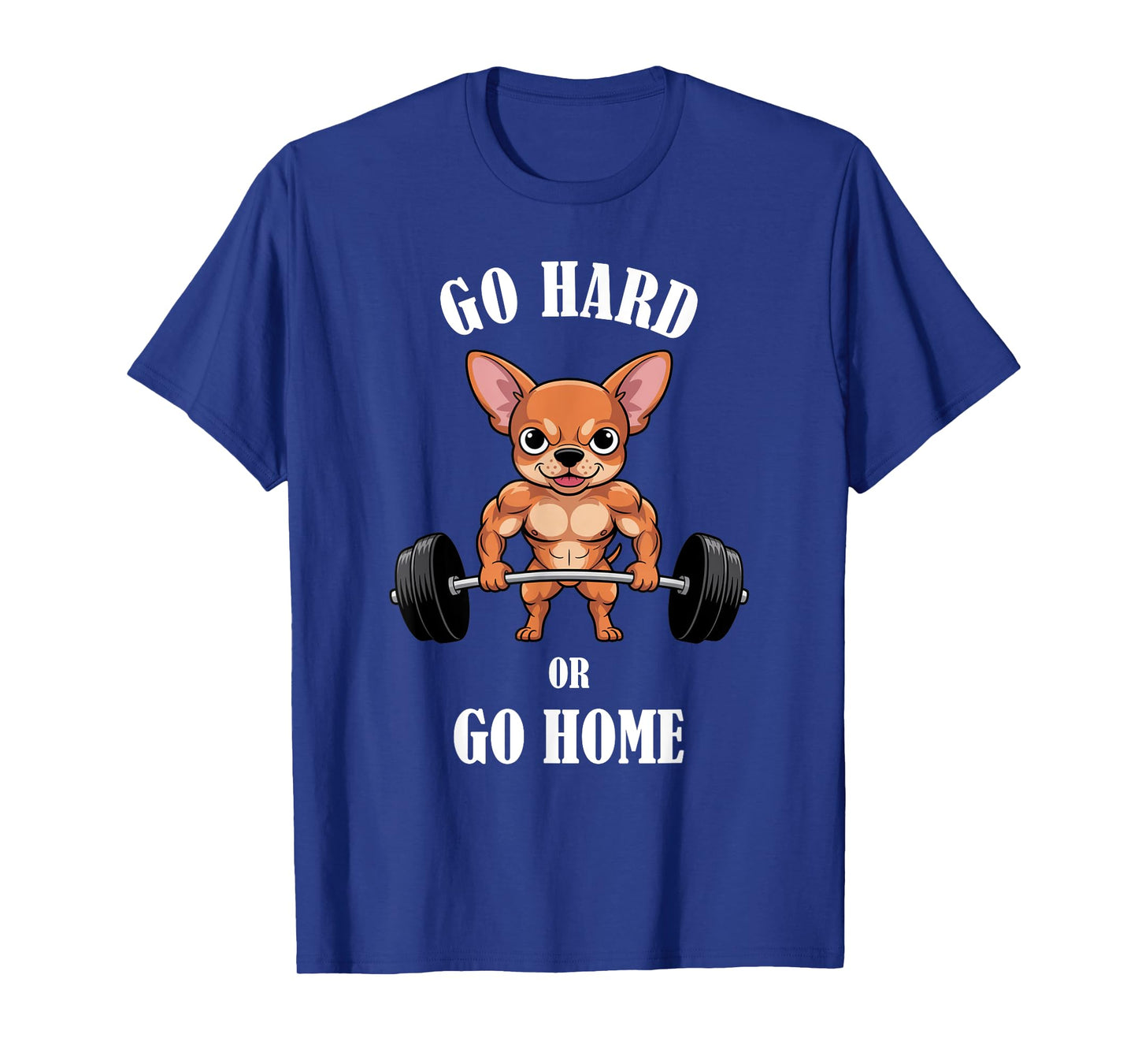 Chihuahua Gym Shirt Chihuahua Training Weightlifting Fitness T-Shirt