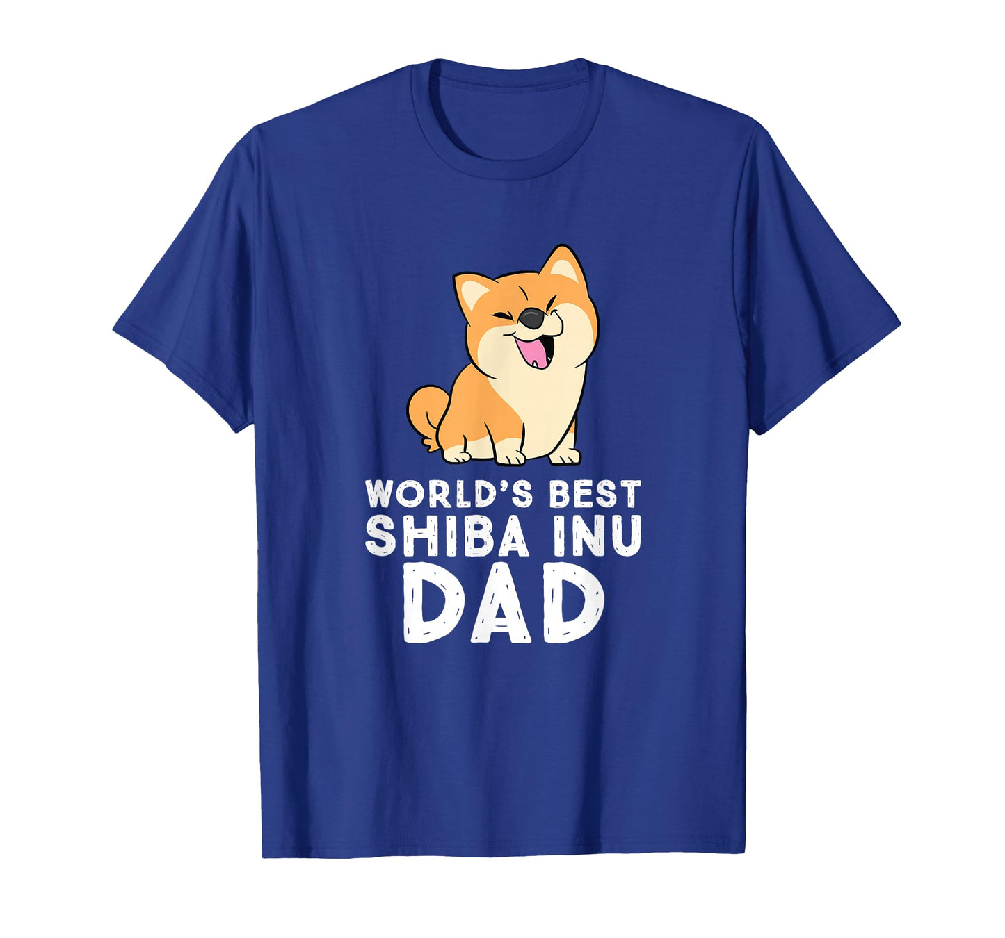 World's Best Shiba Inu Dad Dog Shiba Dad T-Shirt