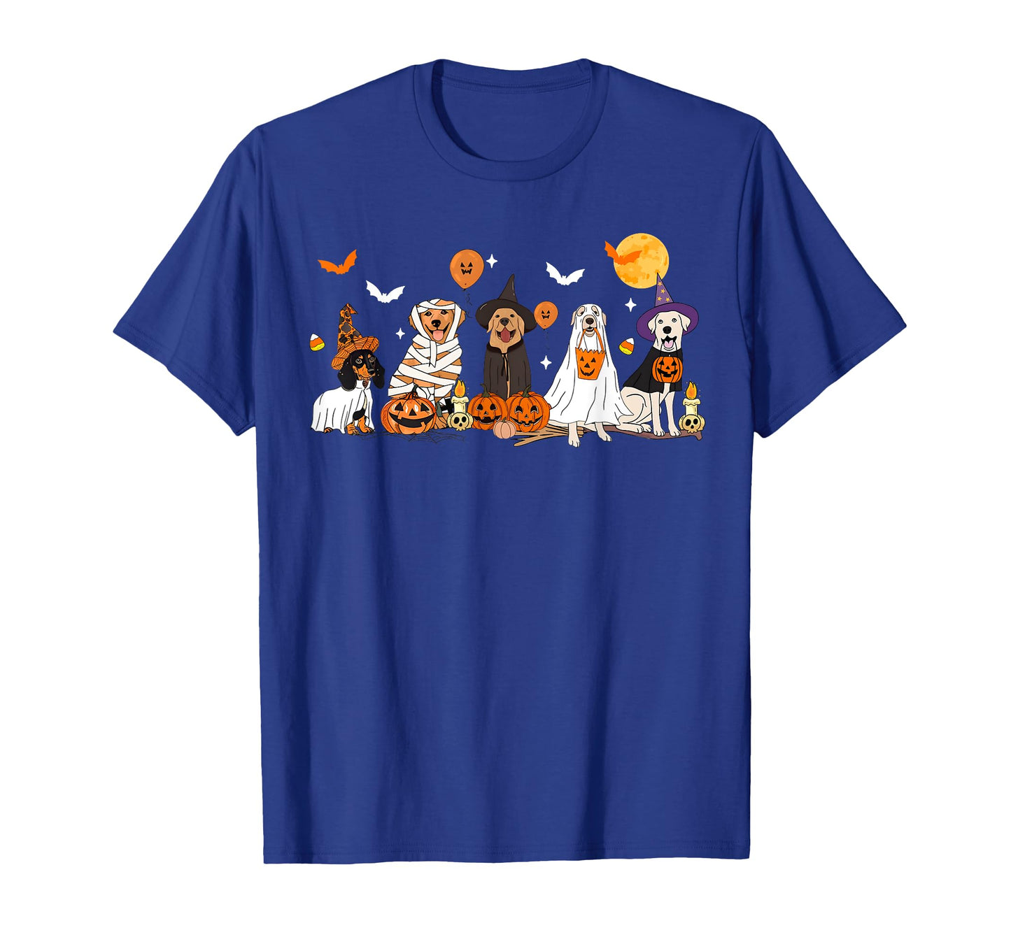 Dog Ghost Witch Mummy Halloween Costume Men Women Boy Girl T-Shirt