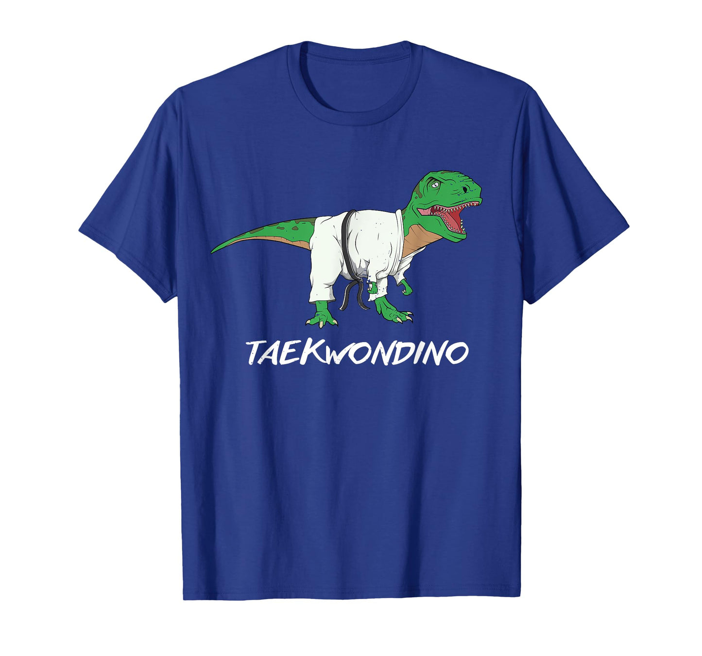 Funny Taekwondo T Rex Dinosaur Cute Martial Arts Boys Gift T-Shirt
