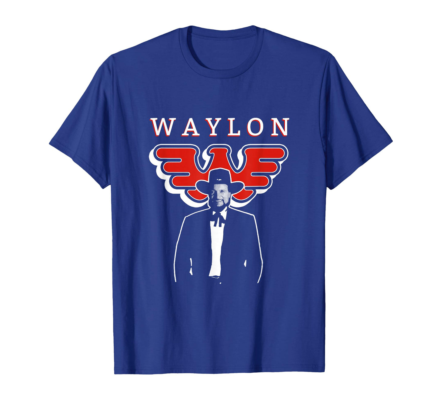 Waylon Jennings - Official Merchandise - Full Circle T-Shirt