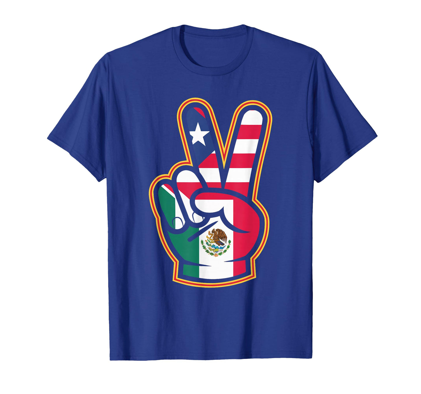 Half Mexican Half Puerto Rican Puerto Rico Flag Mexico T-Shirt