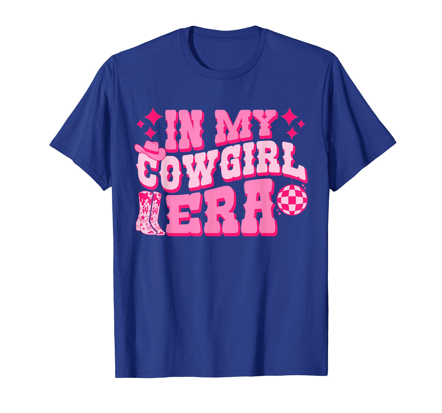 In My Cowgirl Era Groovy Cute Western Rodeo Cowgirls T-Shirt