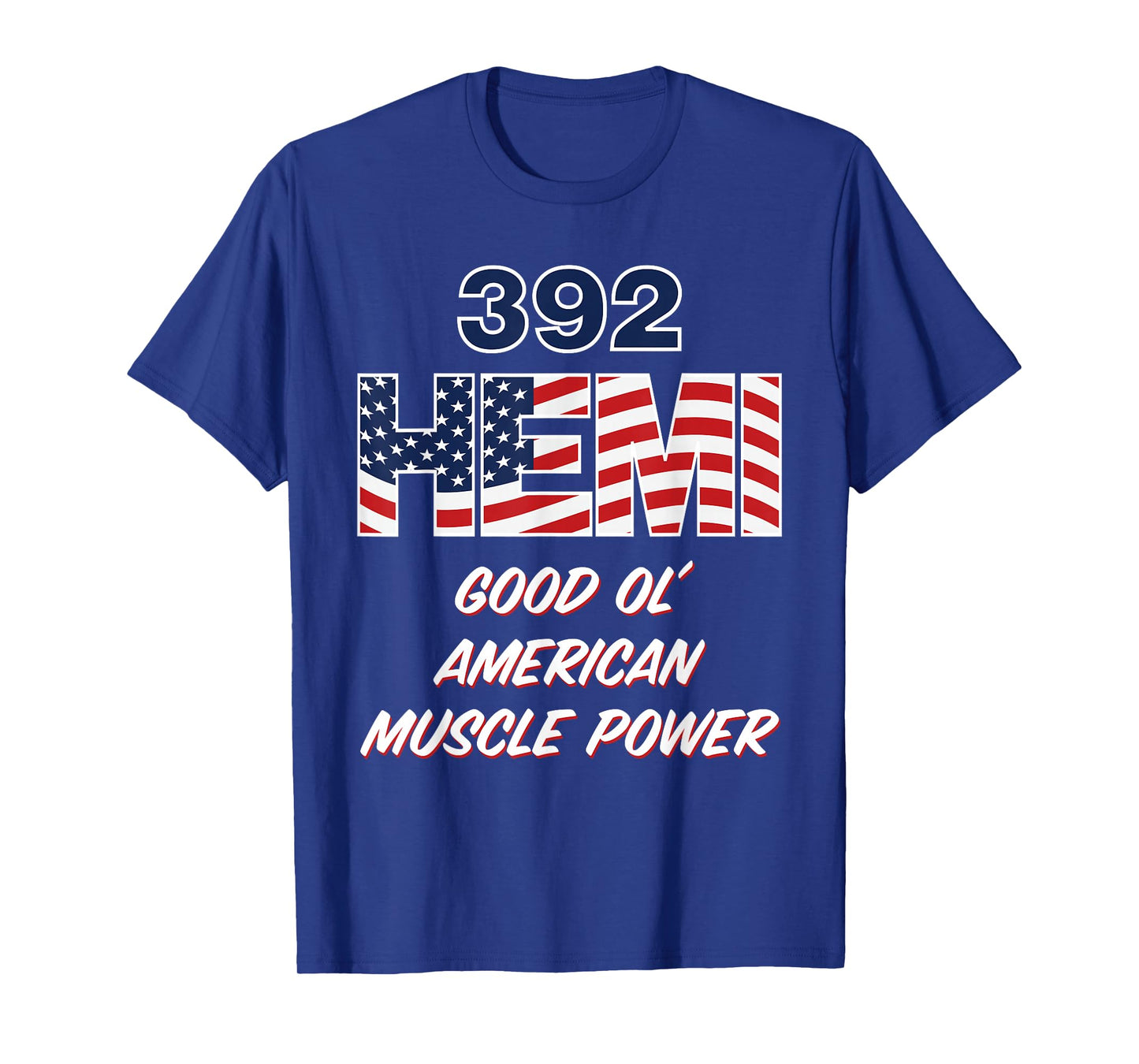 392 HEMI with USA flag design. Patriotic car design T-Shirt
