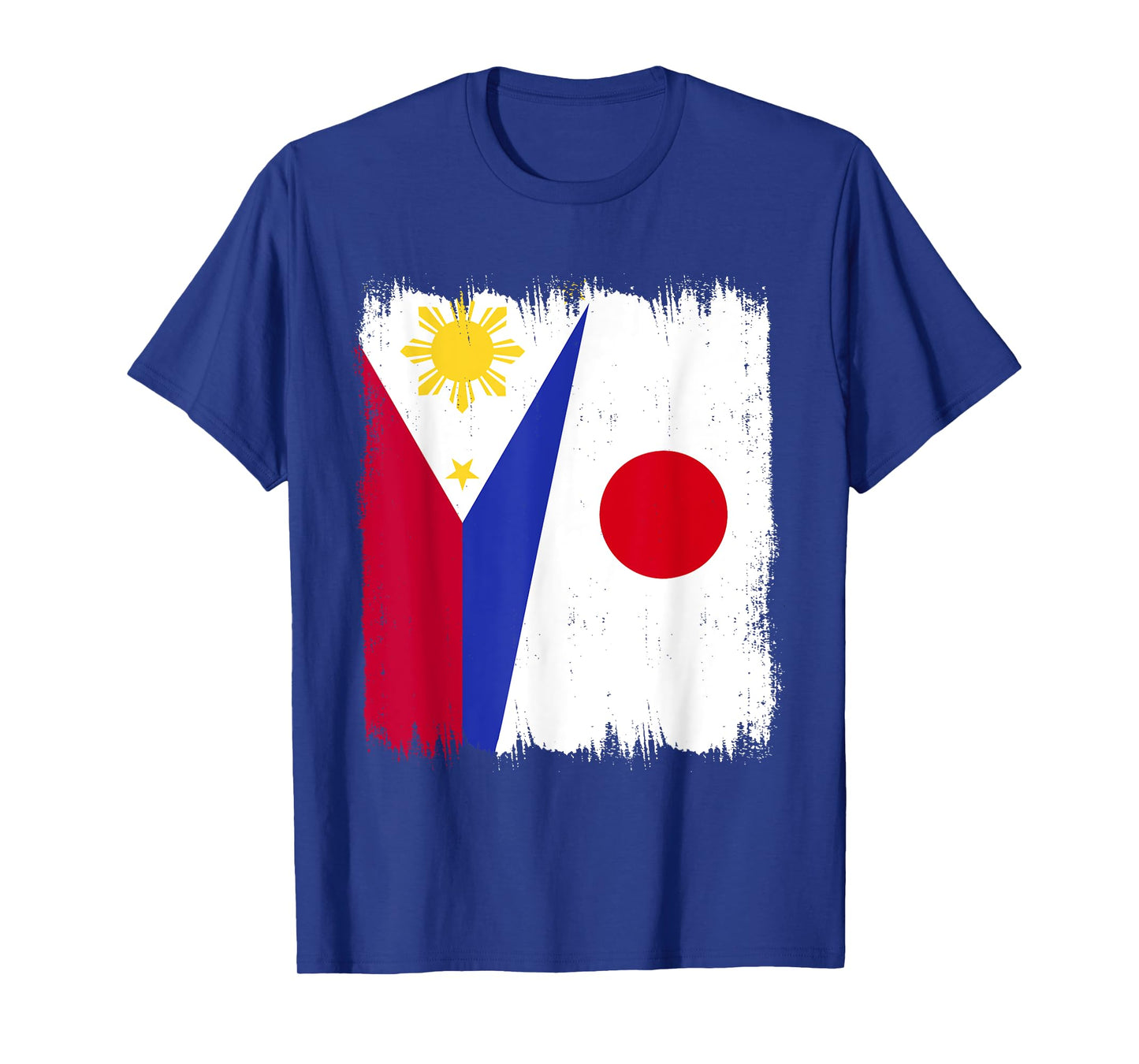 Philippines Japan Half Flag Wear Filipino Japanese Roots T-Shirt