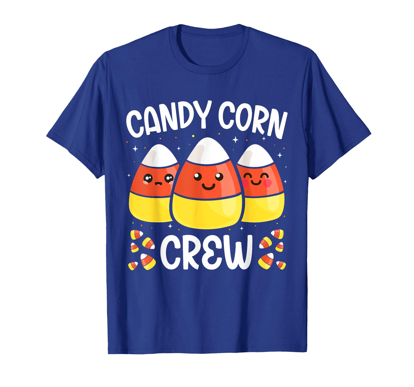 Candy Corn Crew Halloween Costume Men Women Friends T-Shirt