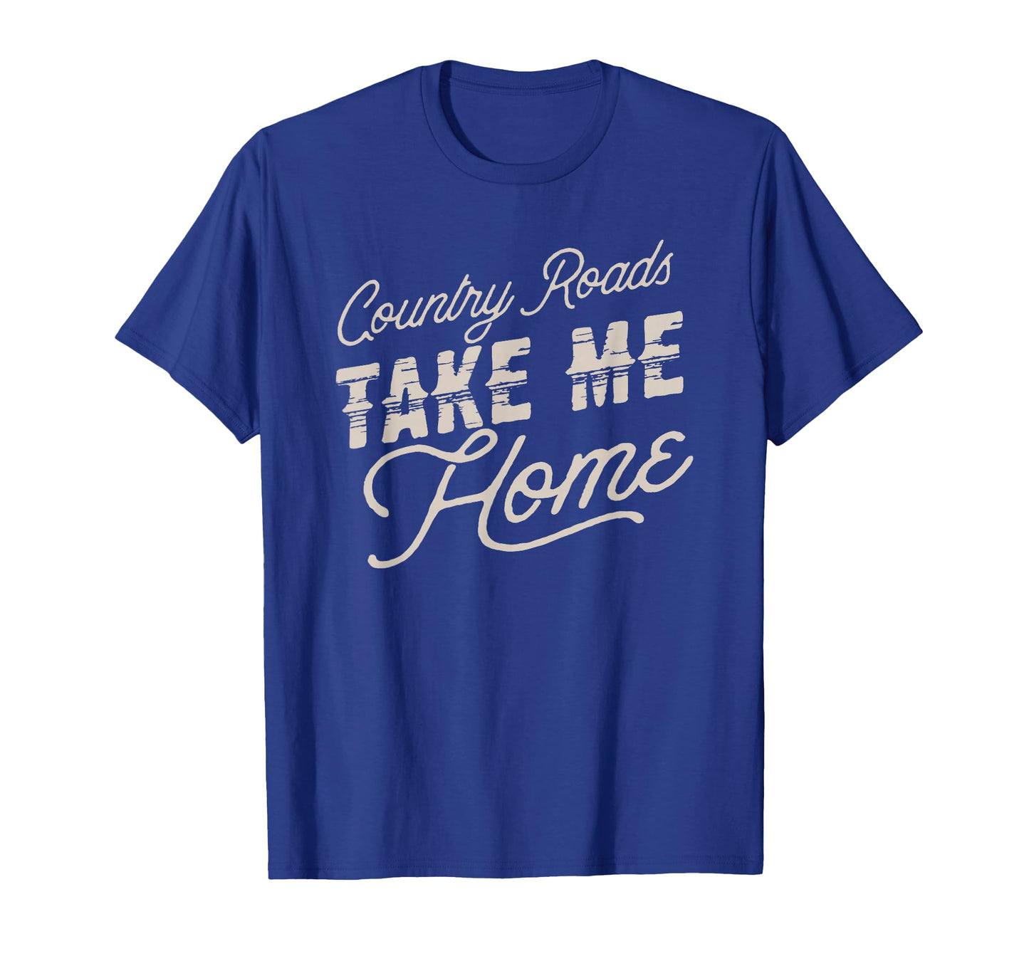 Vintage Country Roads Take me Home retro t-shirt T-Shirt