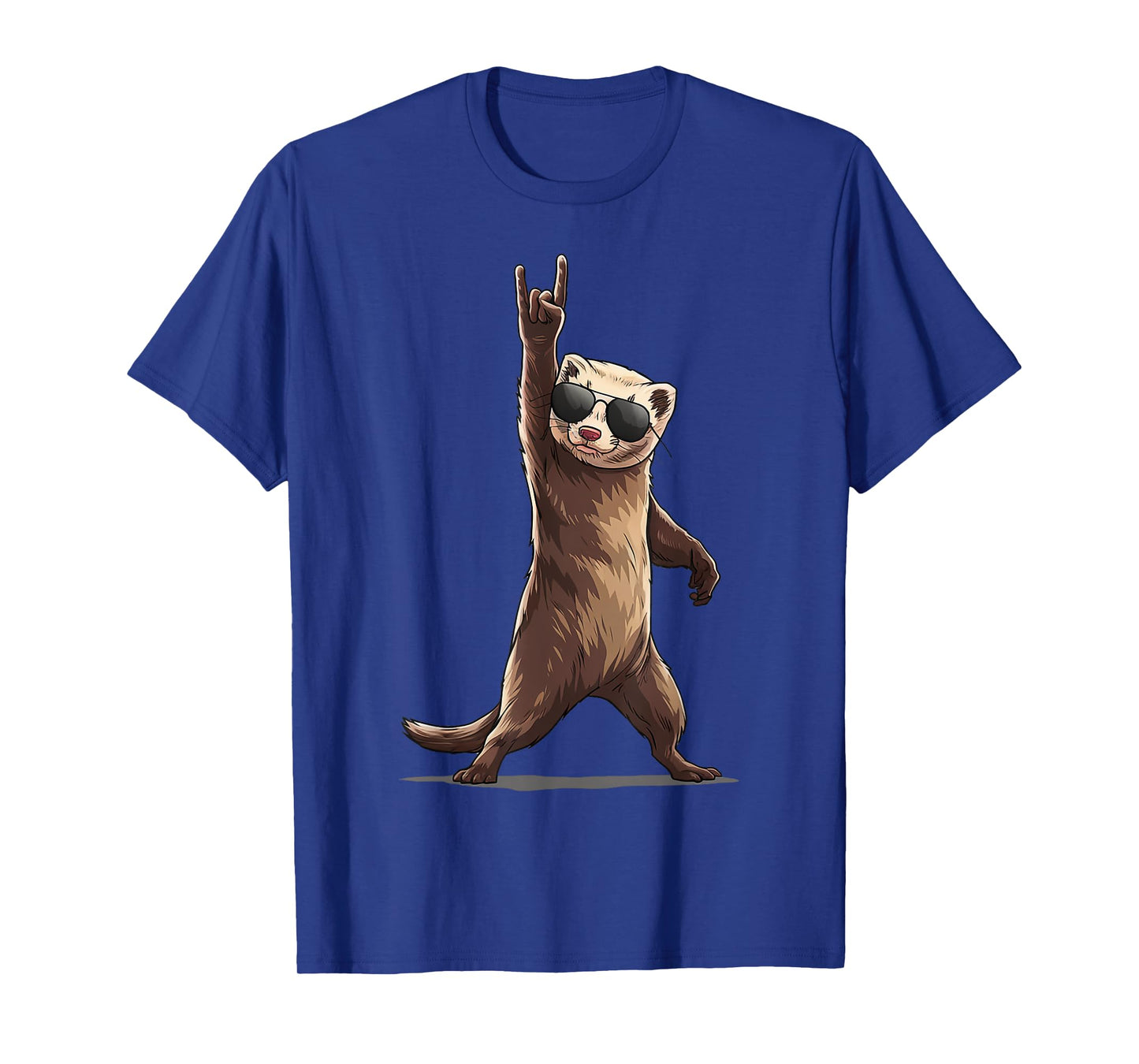 Ferret Rock On Funny Rock and Roll Gifts For Men Women Kid T-Shirt