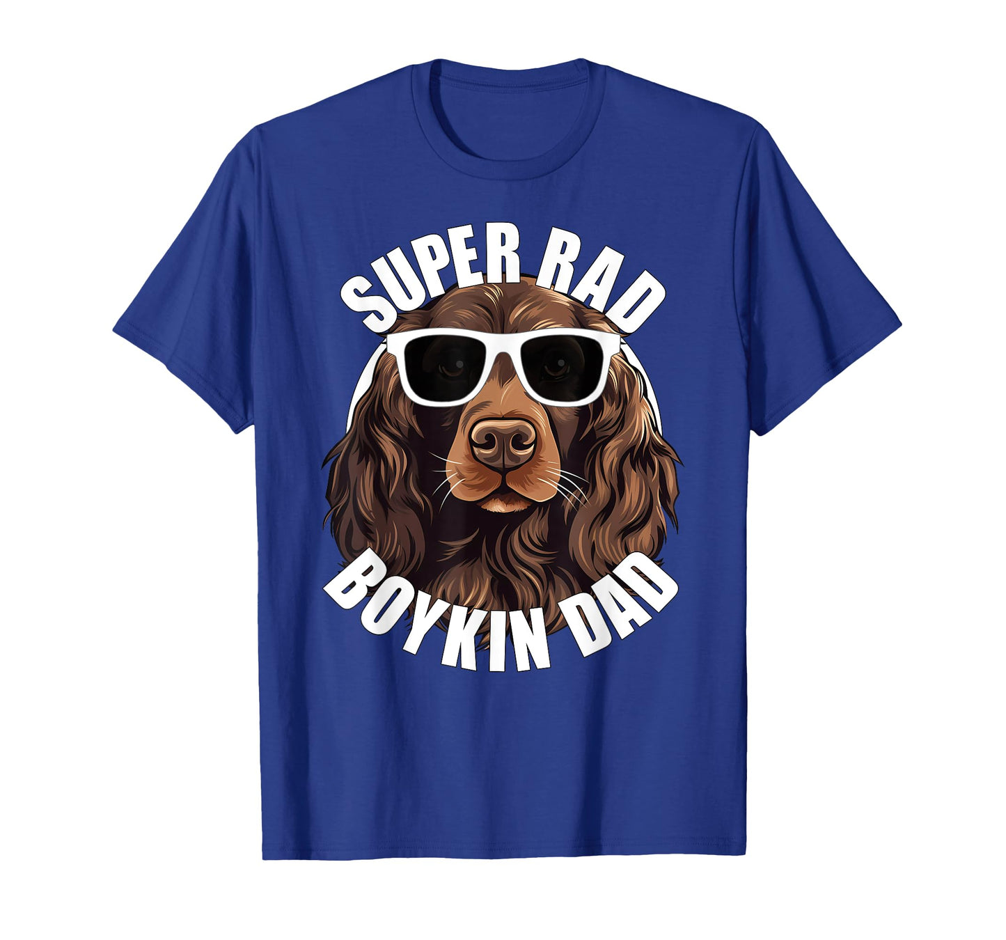 Boykin Spaniel Dad Funny Super Rad Puppy Dog Father T-Shirt
