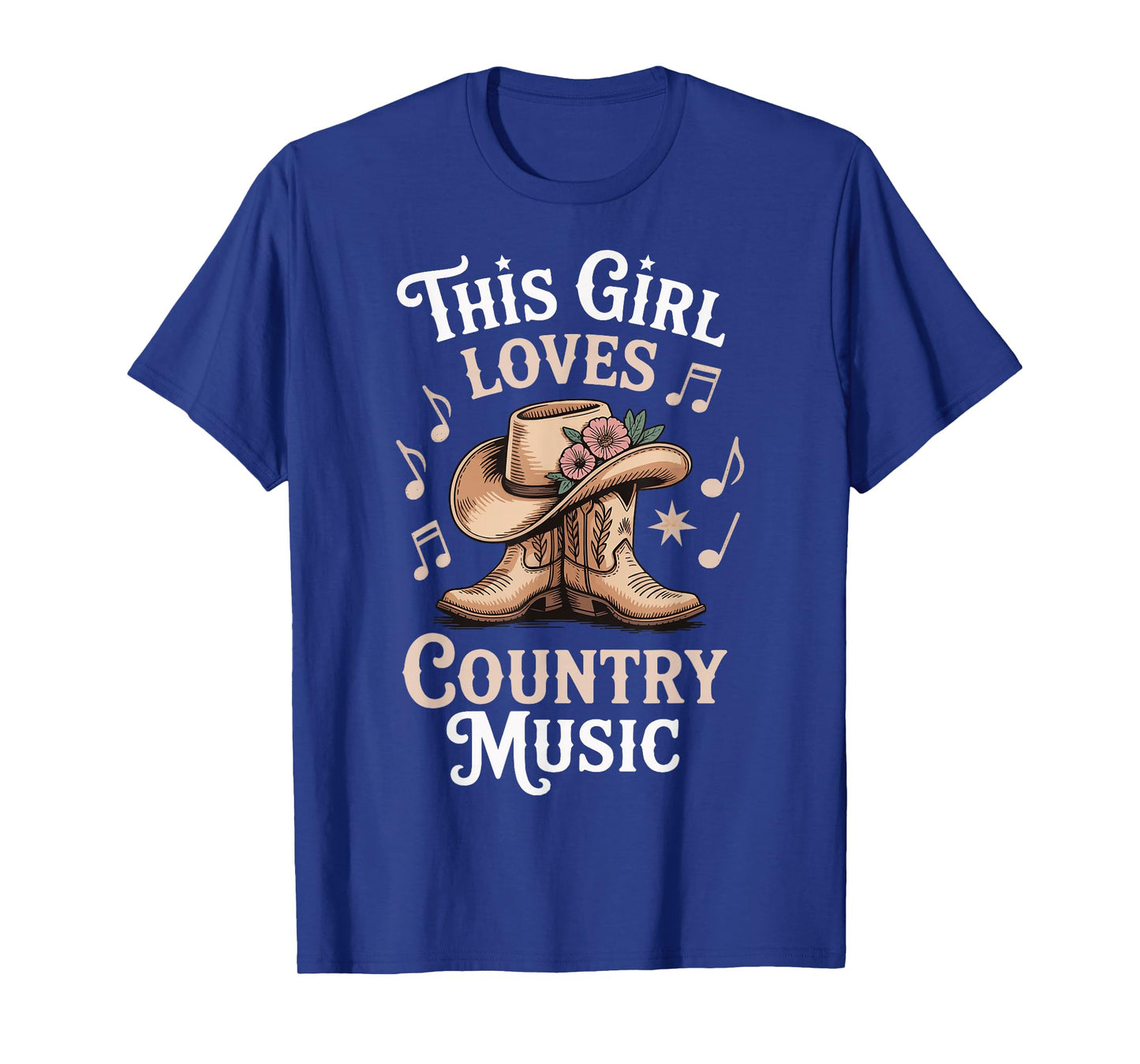 This Girl Loves Country Music T-Shirt
