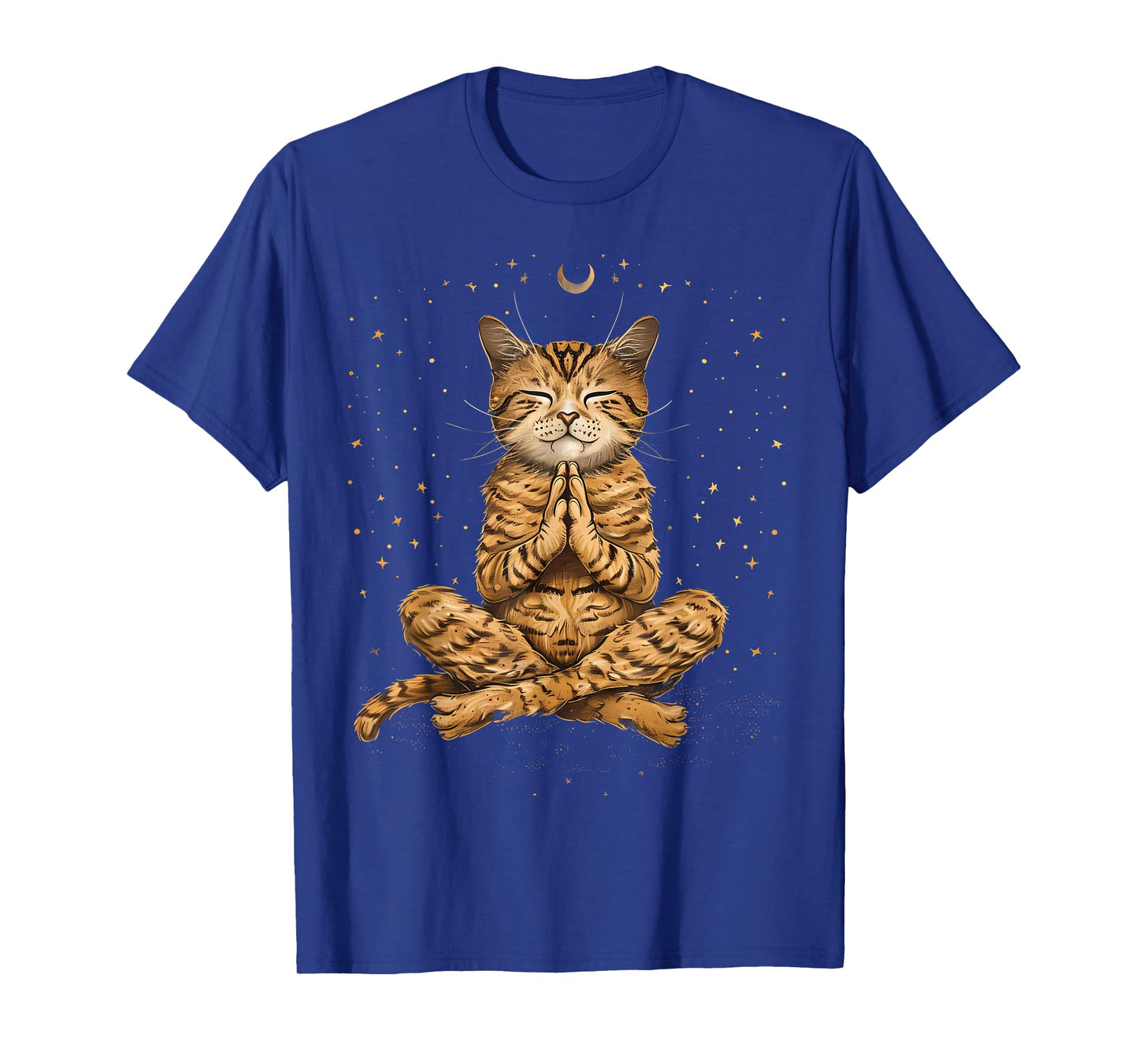 Cat Meditation Zen Buddha Spirituality Hindu Buddhist T-Shirt for Men Women Kids